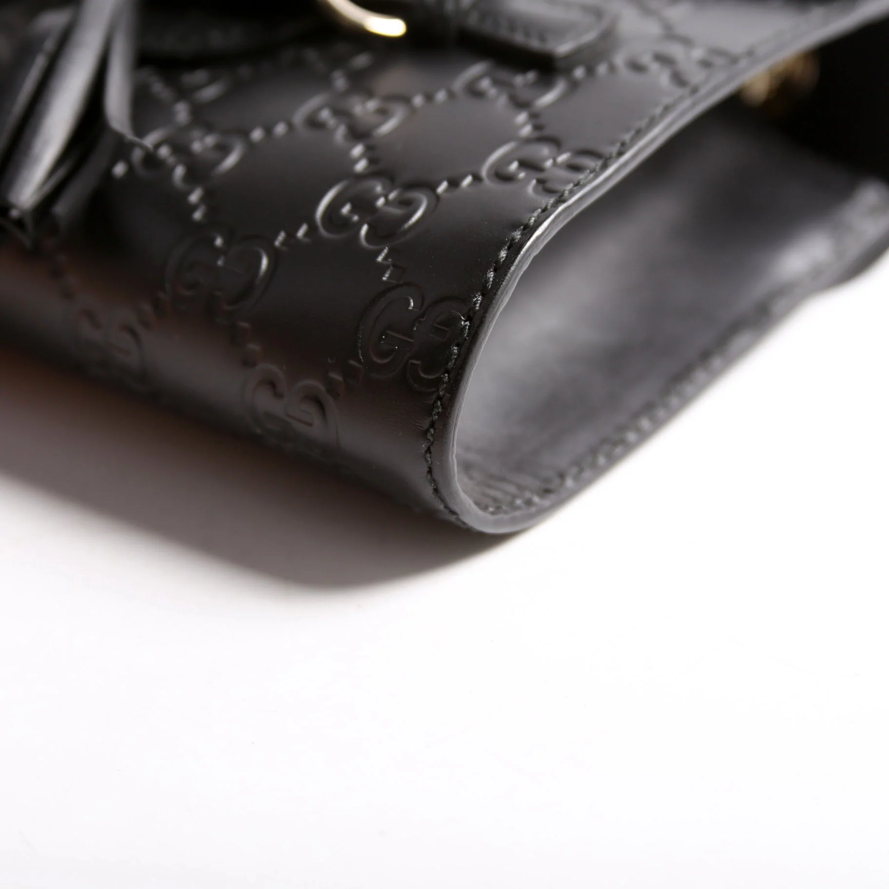 369622 Guccissima Mini Emily Shoulder Black - Image 7