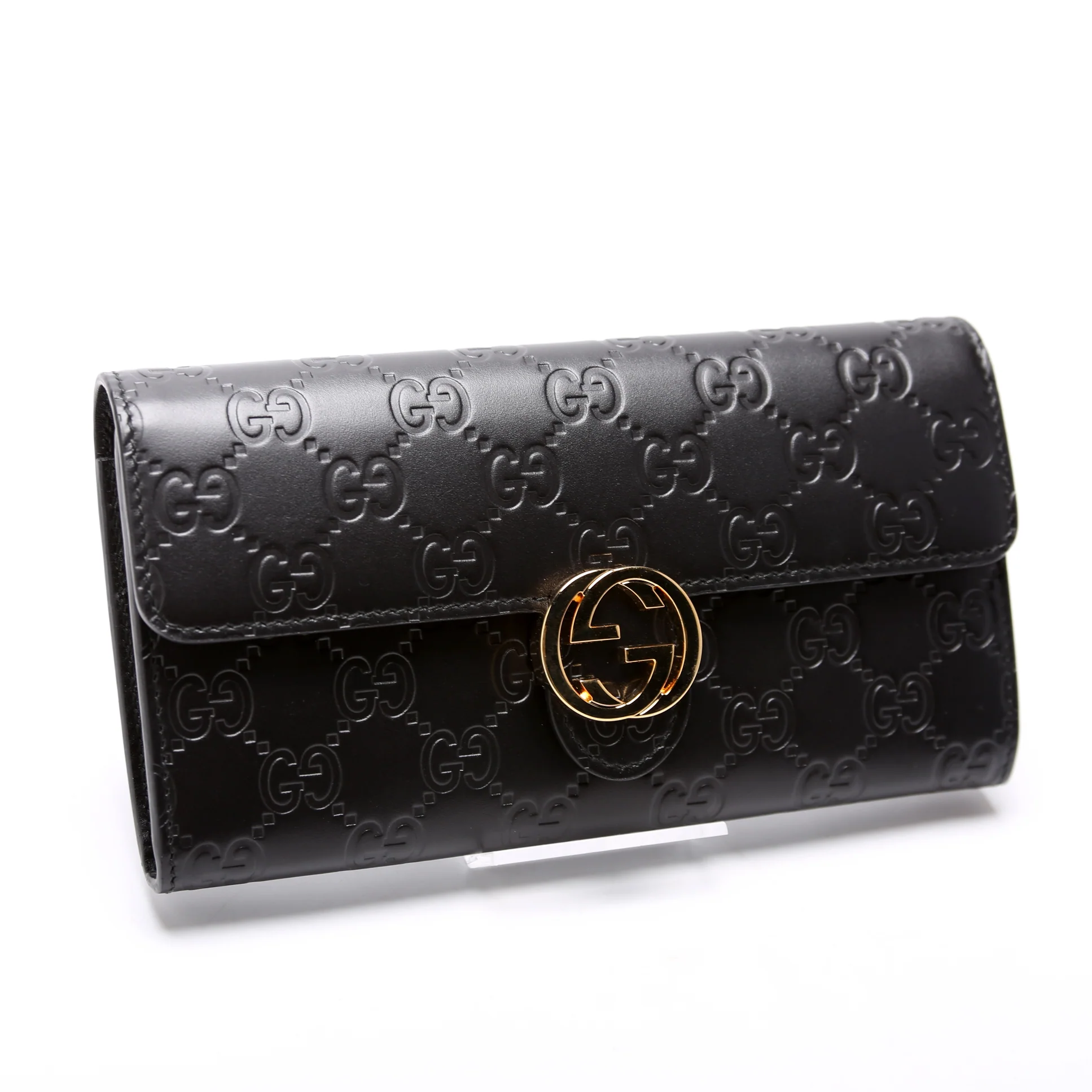 369663 Icon Guccissima Wallet Black - Image 2