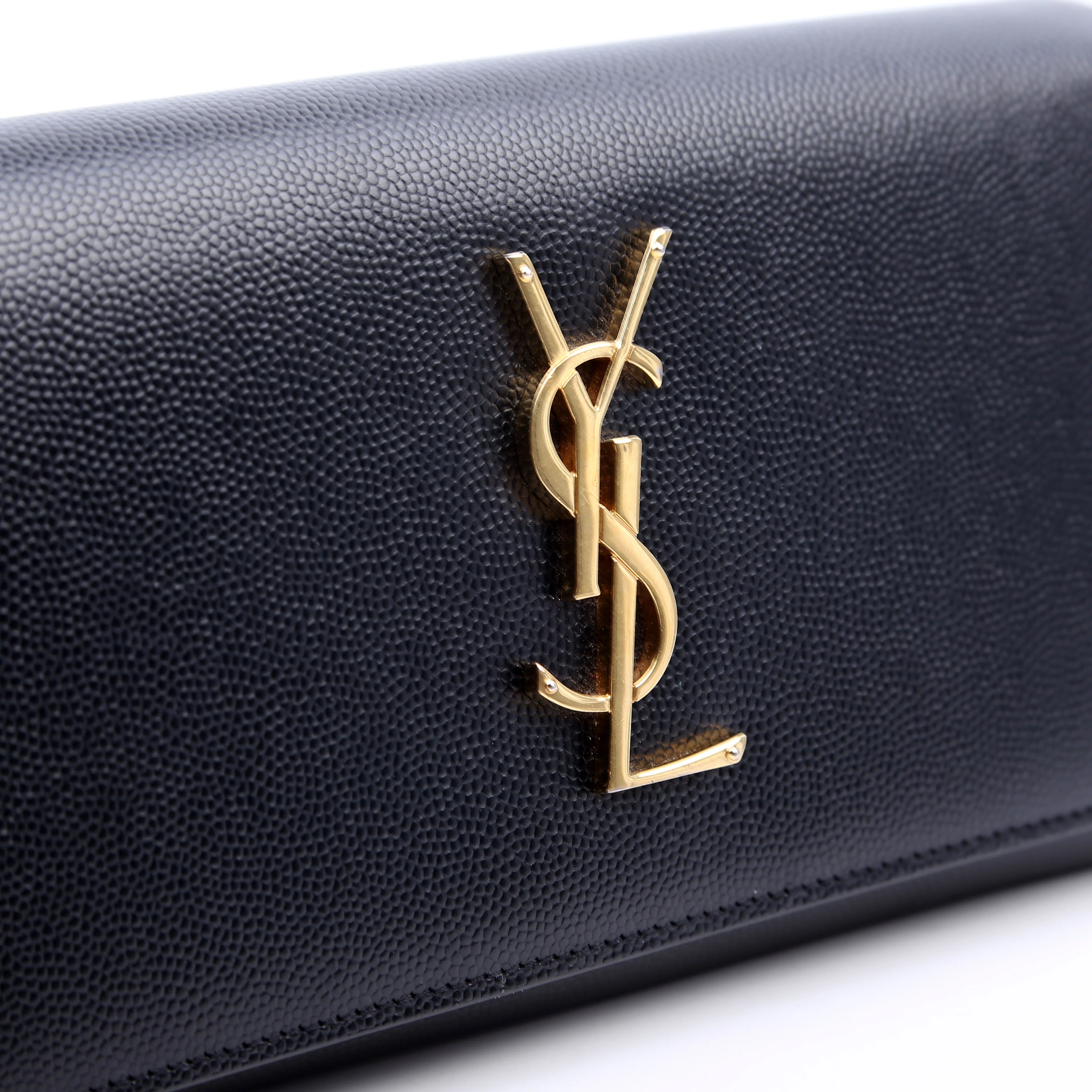 372266 Monogram Flap Wallet Black - Image 10