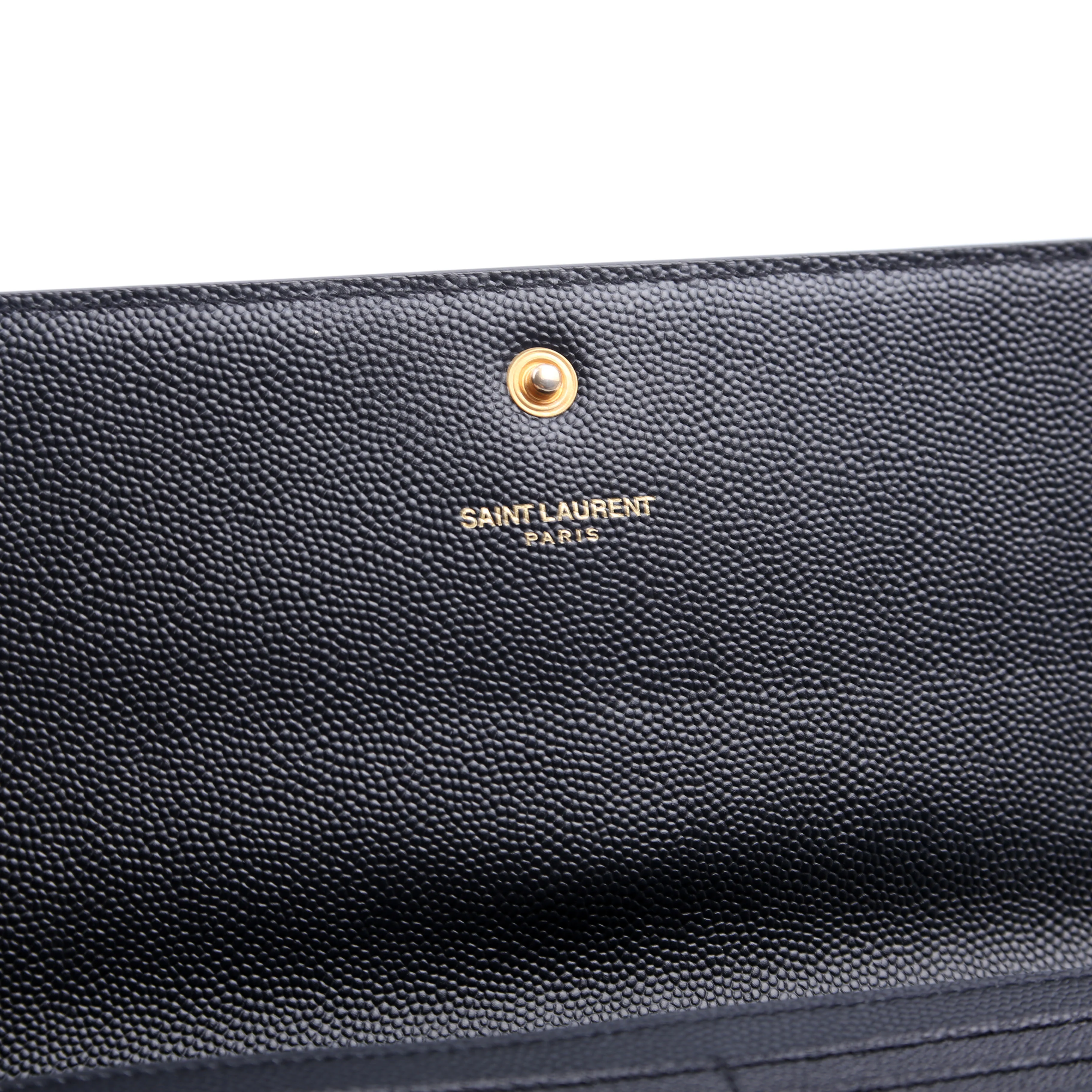 372266 Monogram Flap Wallet Black - Image 12