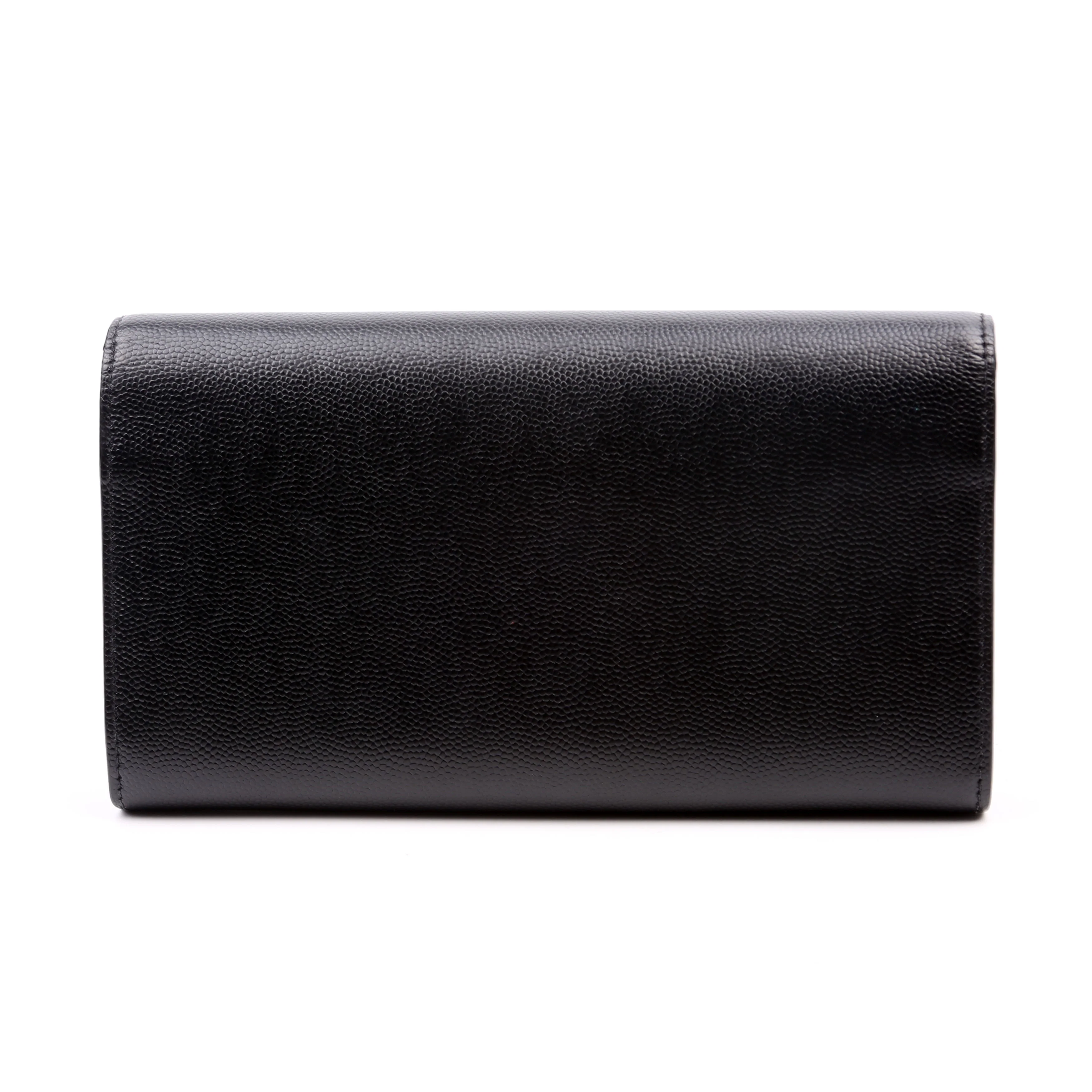 372266 Monogram Flap Wallet Black - Image 2