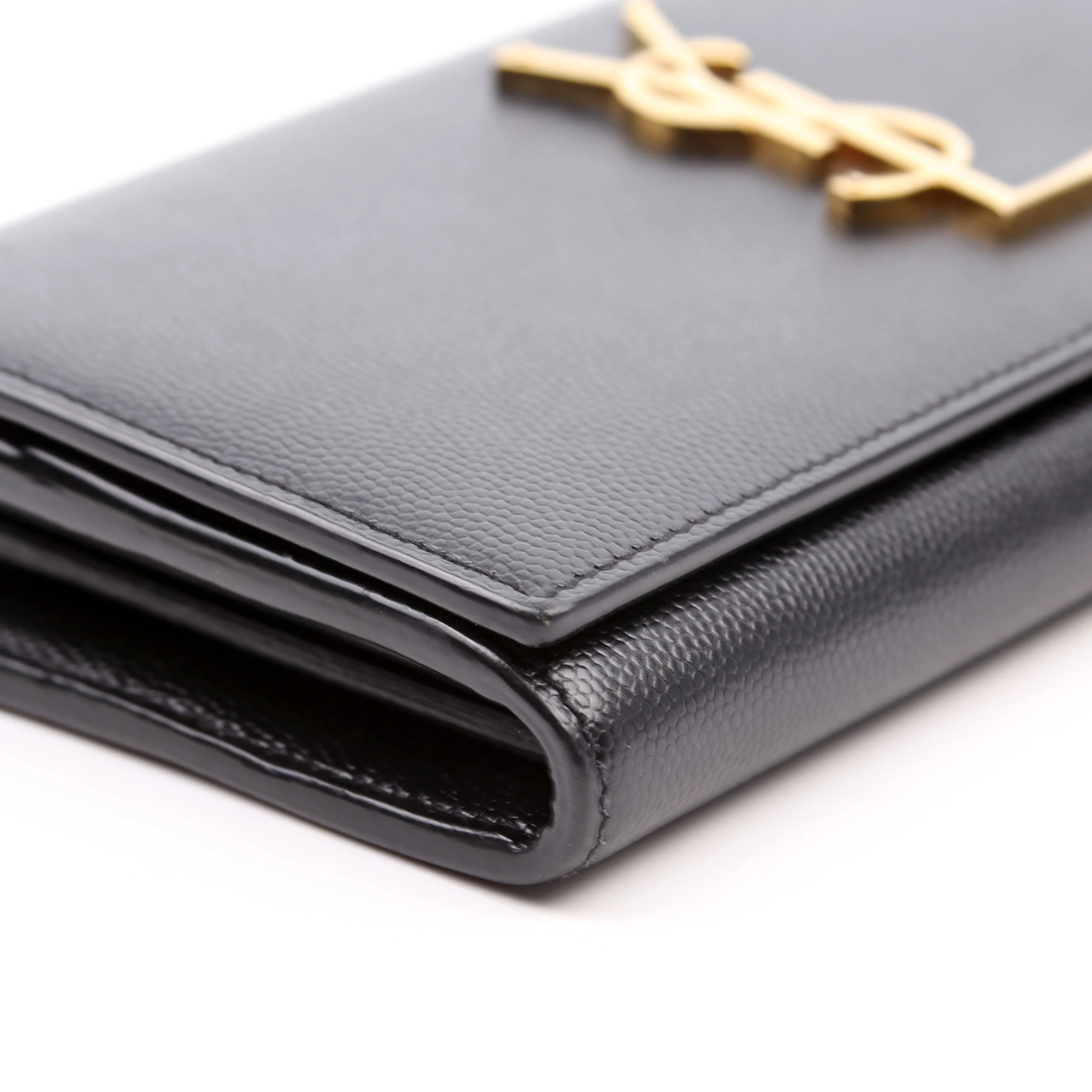 372266 Monogram Flap Wallet Black - Image 6
