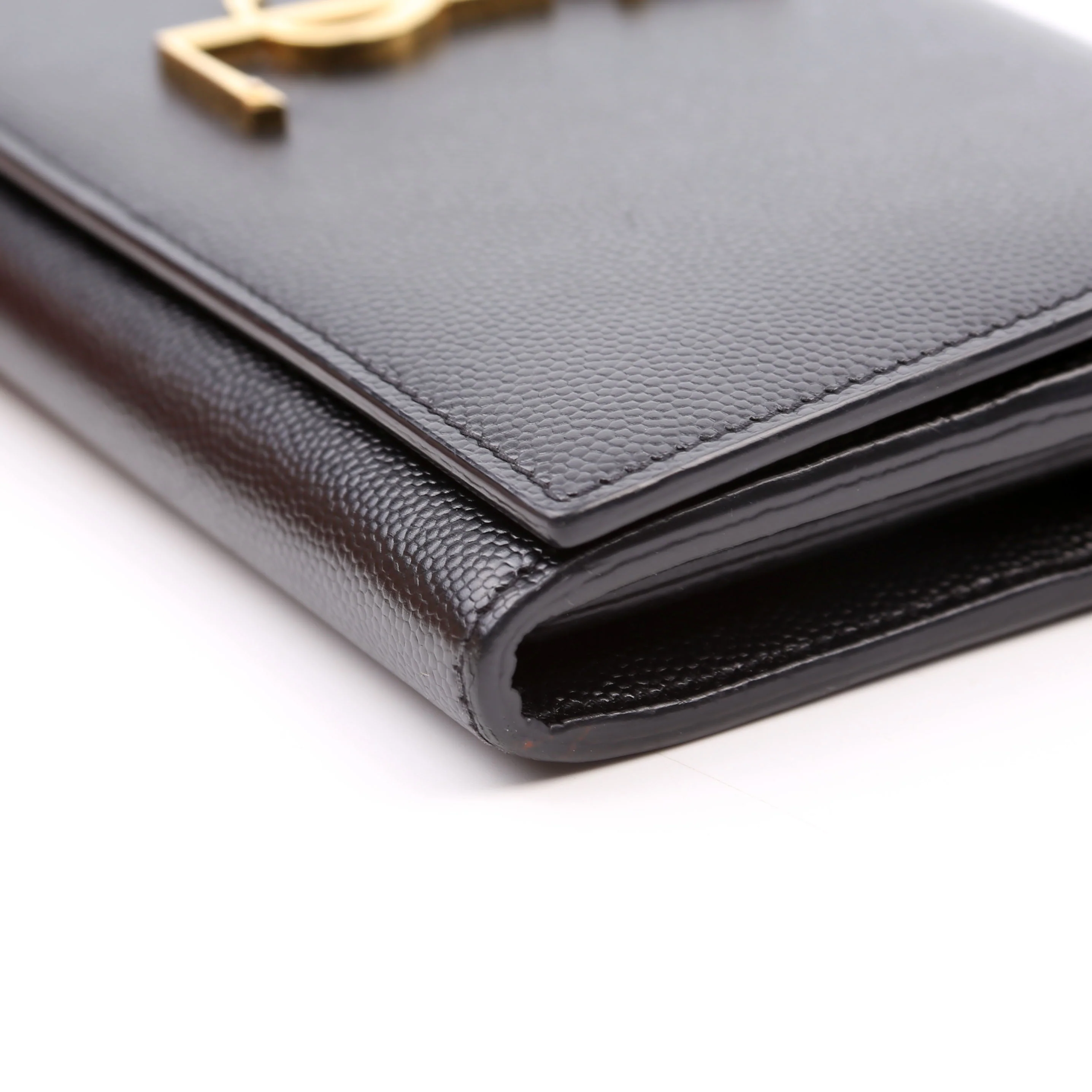 372266 Monogram Flap Wallet Black - Image 7