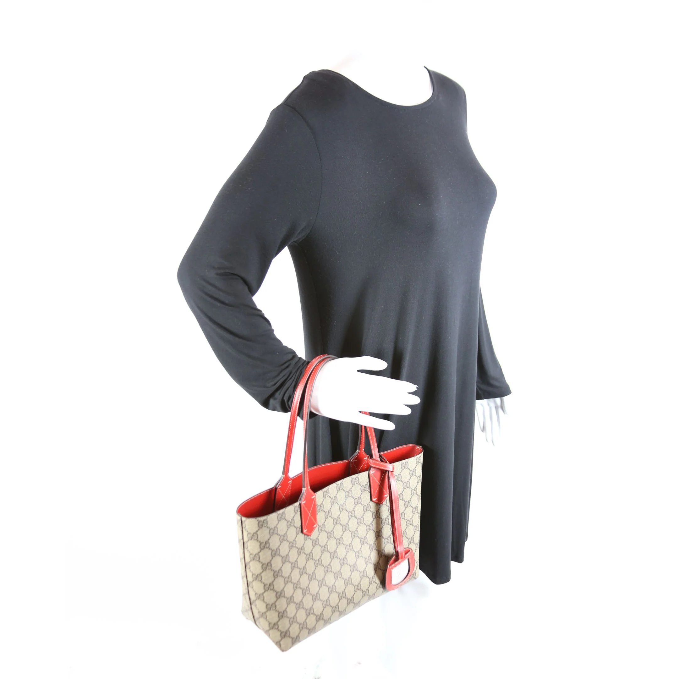 372613 GG Supreme Reversible Small Tote - Image 8