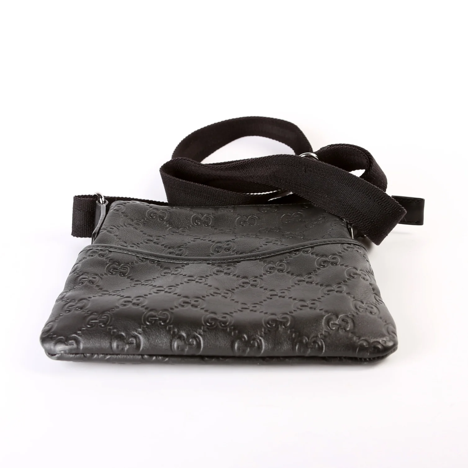 374416 Guccissima Mini Messenger Black - Image 5