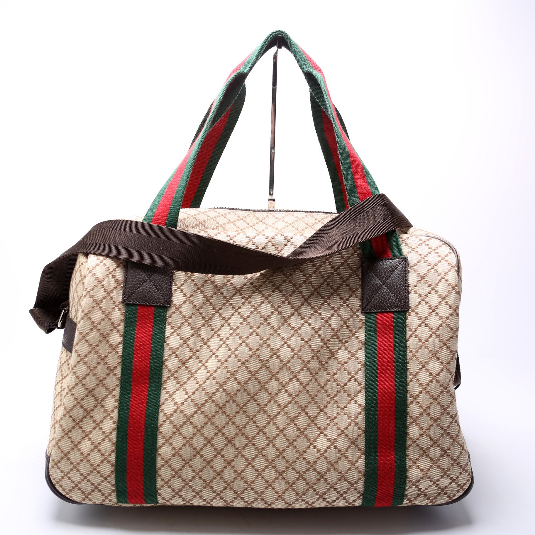 374769 Diamante Canvas Large Duffle - Image 3