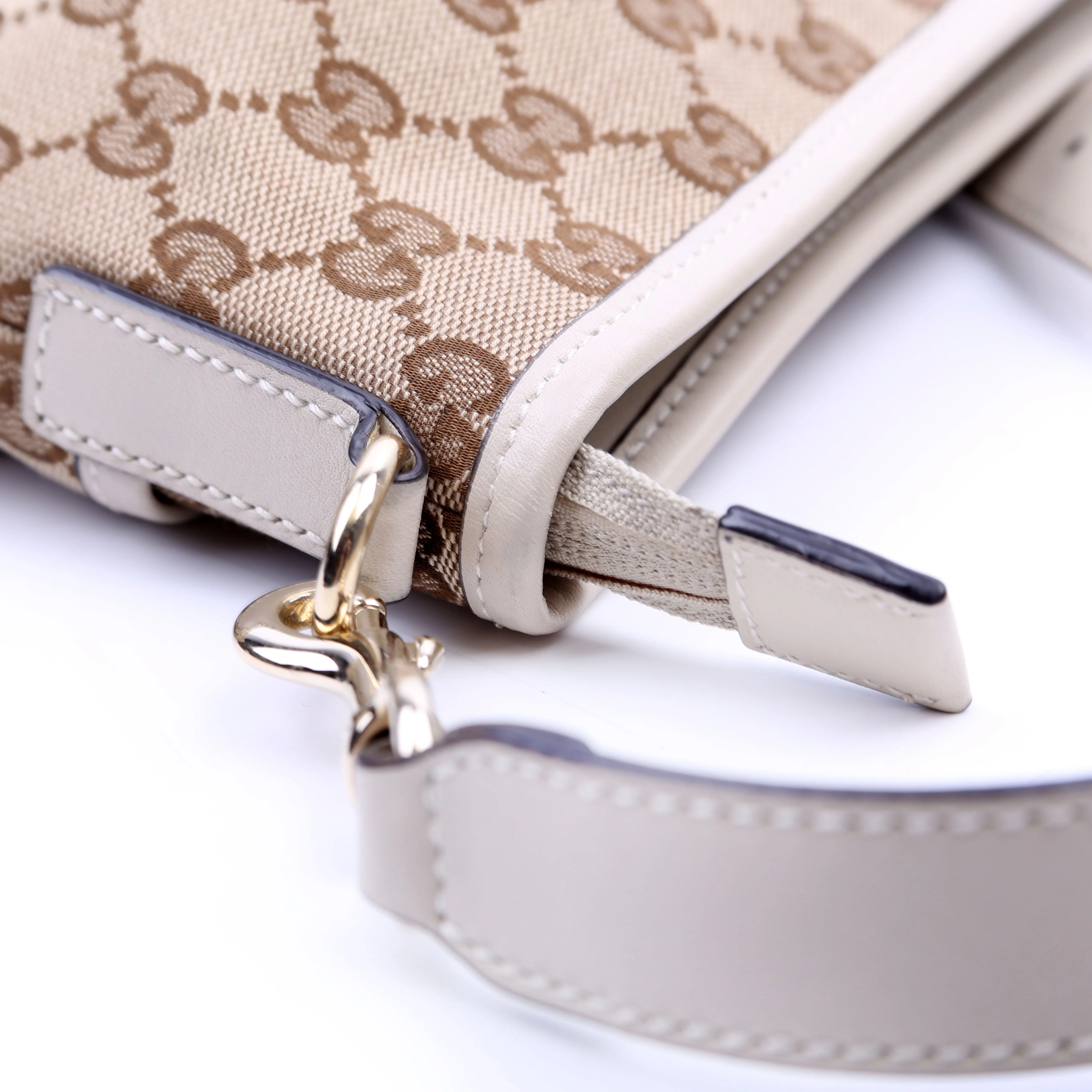 388924 GG Canvas Crossbody White - Image 8