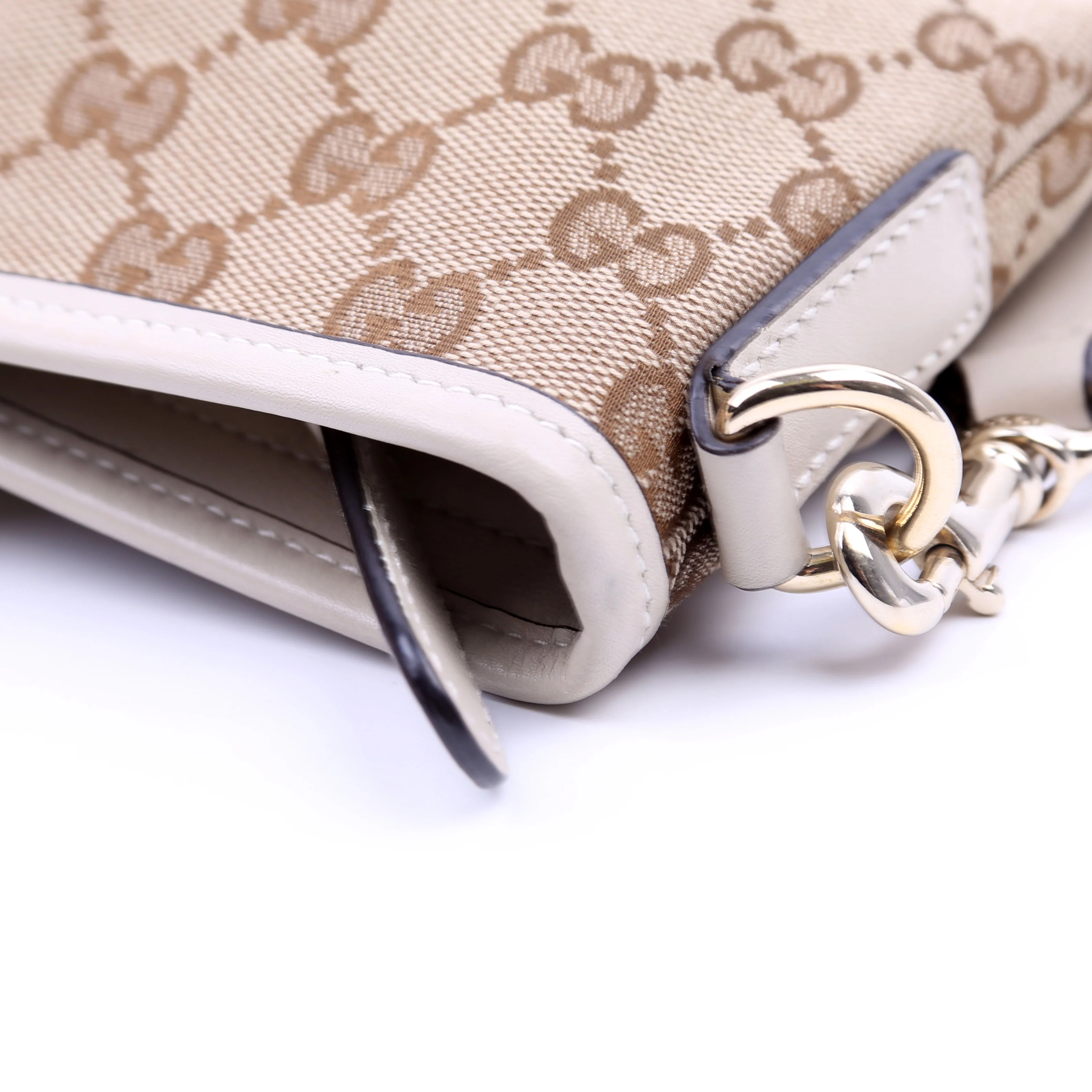 388924 GG Canvas Crossbody White - Image 9
