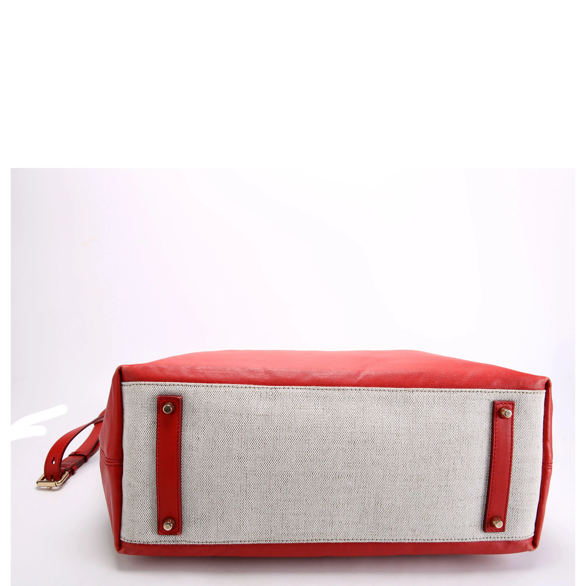 3928824 Battersea Canvas Leather Tote - Image 4