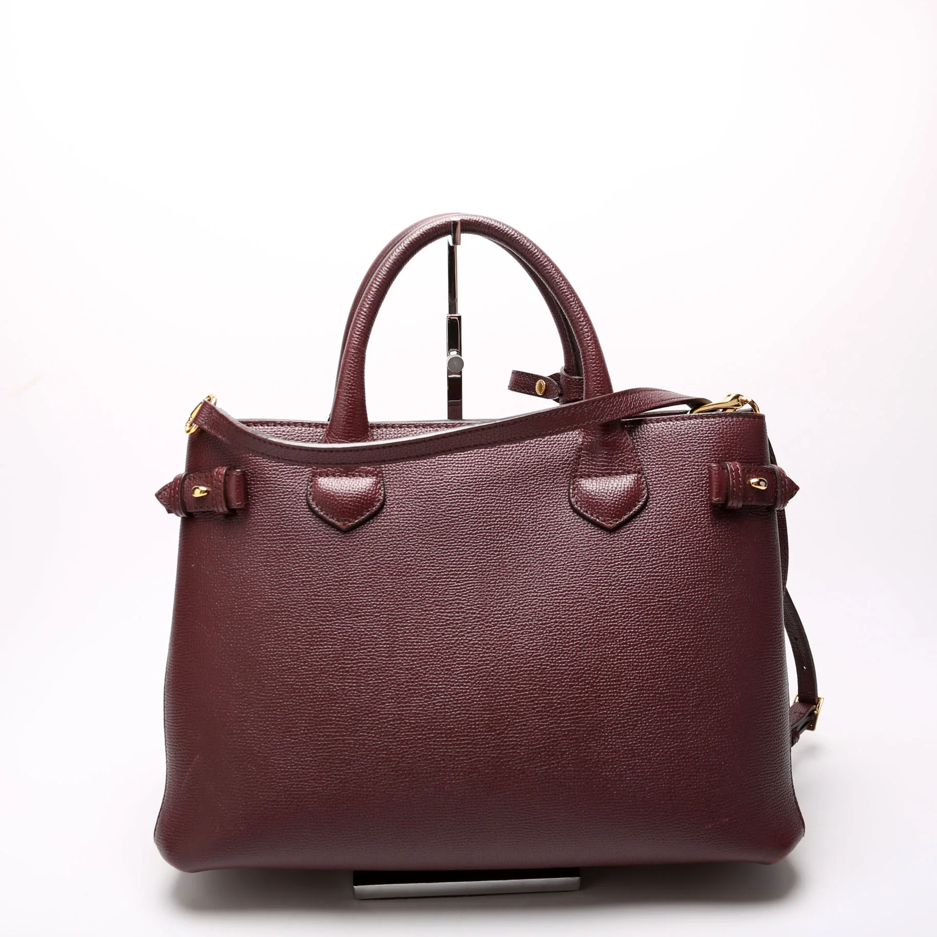3962178 Banner Tote Medium Burgundy - Image 3
