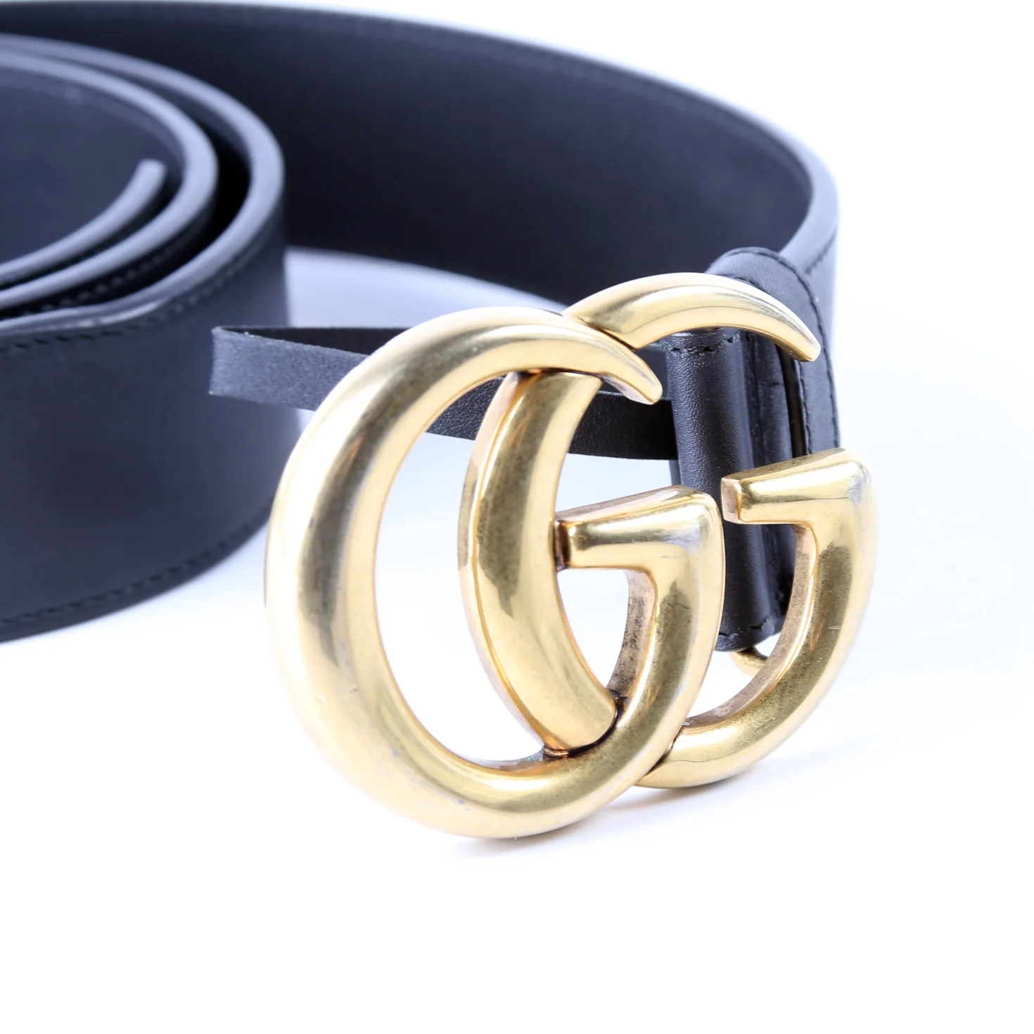 397660 GG Marmont Belt Size 110/44 Black - Image 6