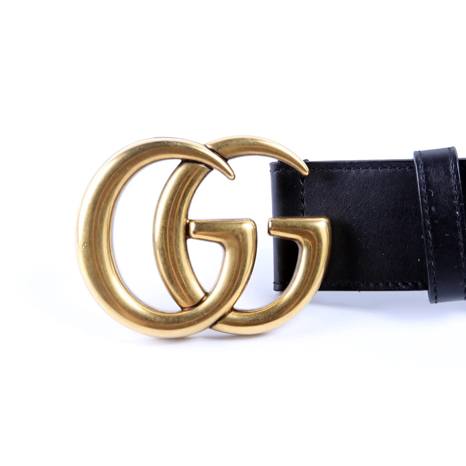 397660 GG Marmont Belt Size 115/46 Black - Image 6