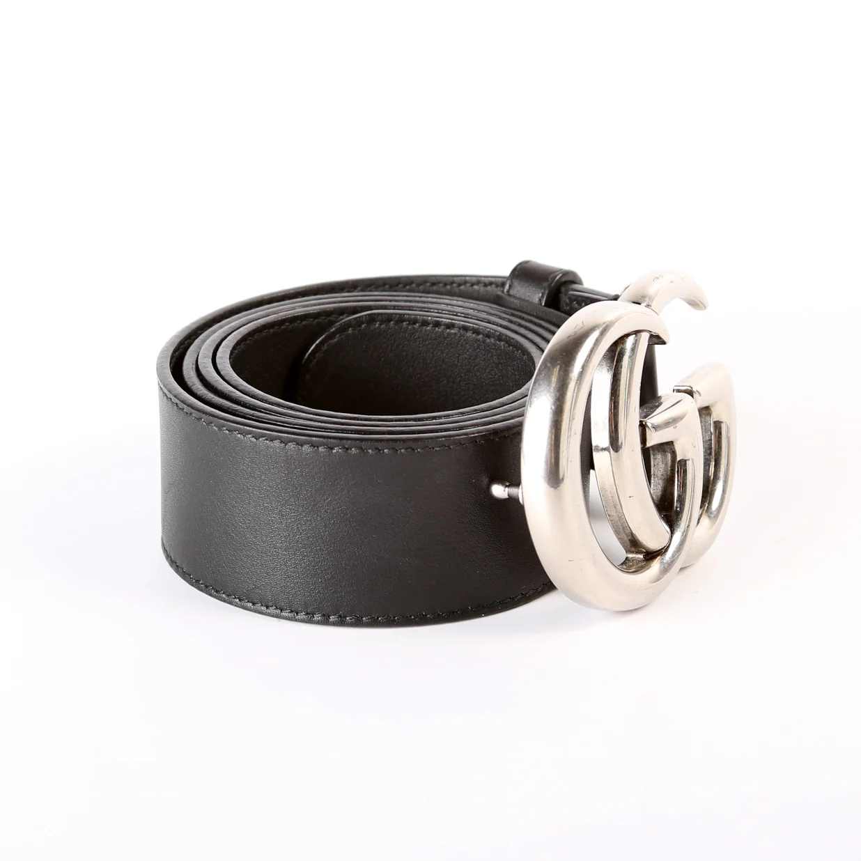 397660 GG Marmont Belt Size 85/35 Black - Image 4