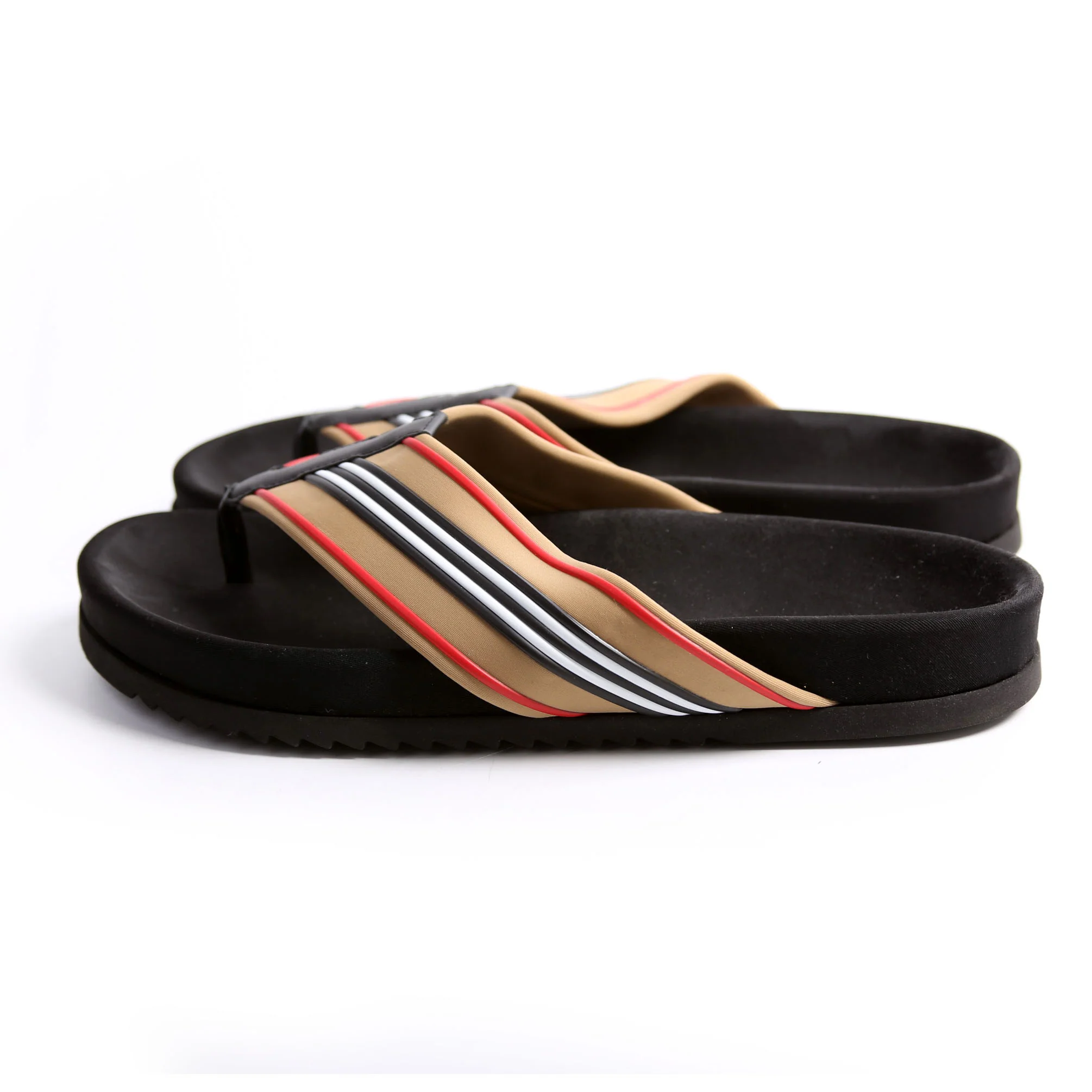 3D Icon Stripe Flip Flops Size 42 - Image 3