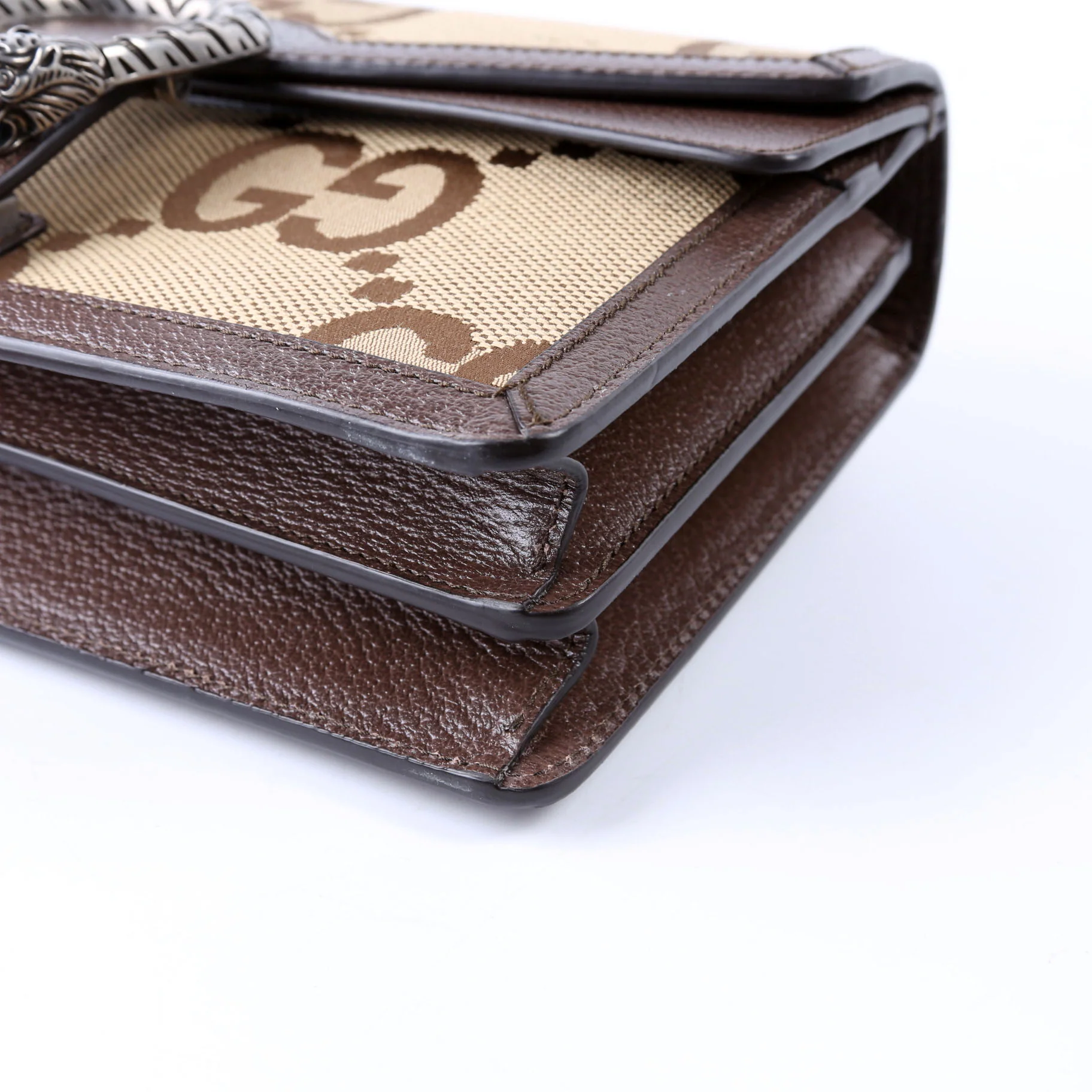 400249 Dionysus GG Canvas Shoulder Small Brown - Image 7