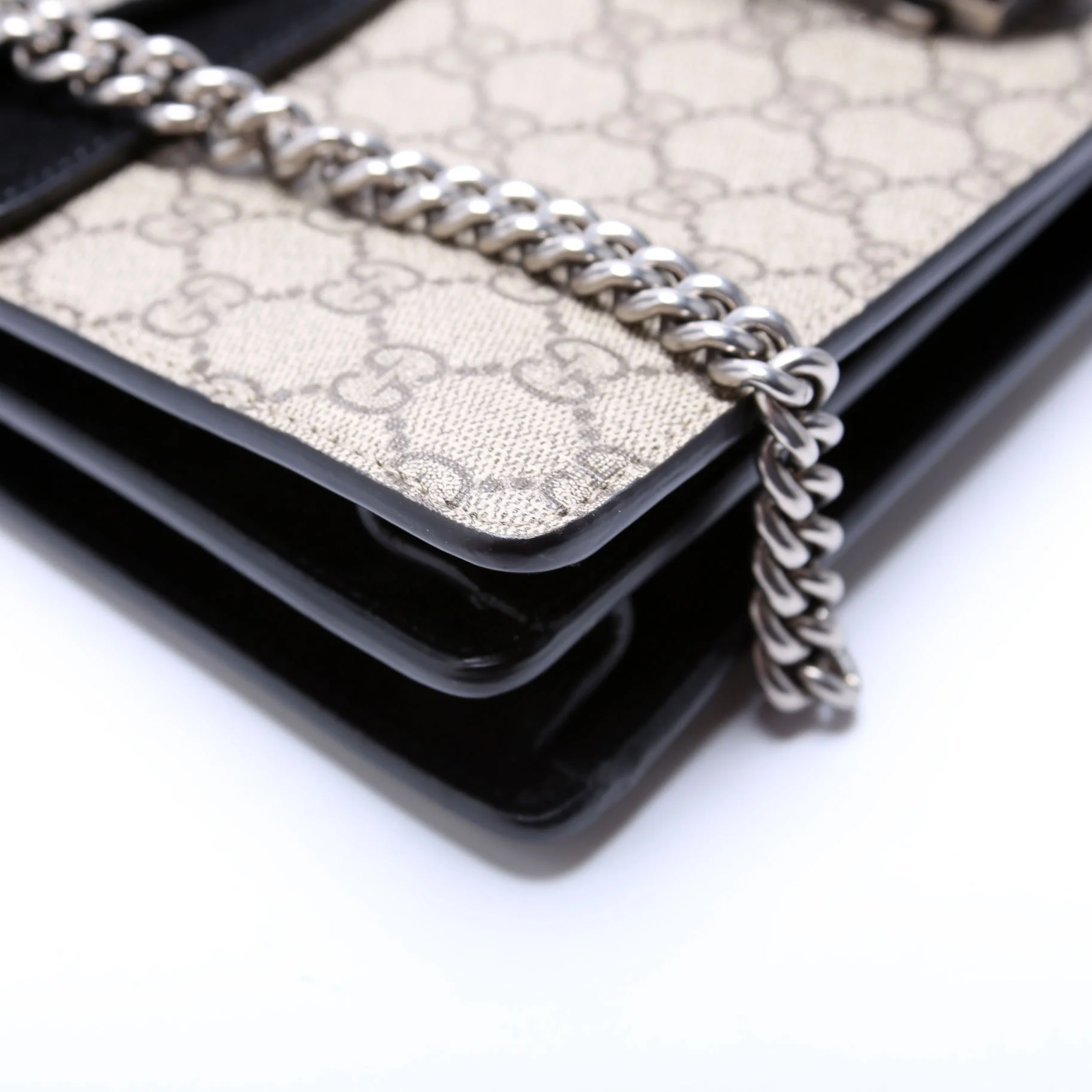 400249 Dionysus GG Shoulder Small Black - Image 5