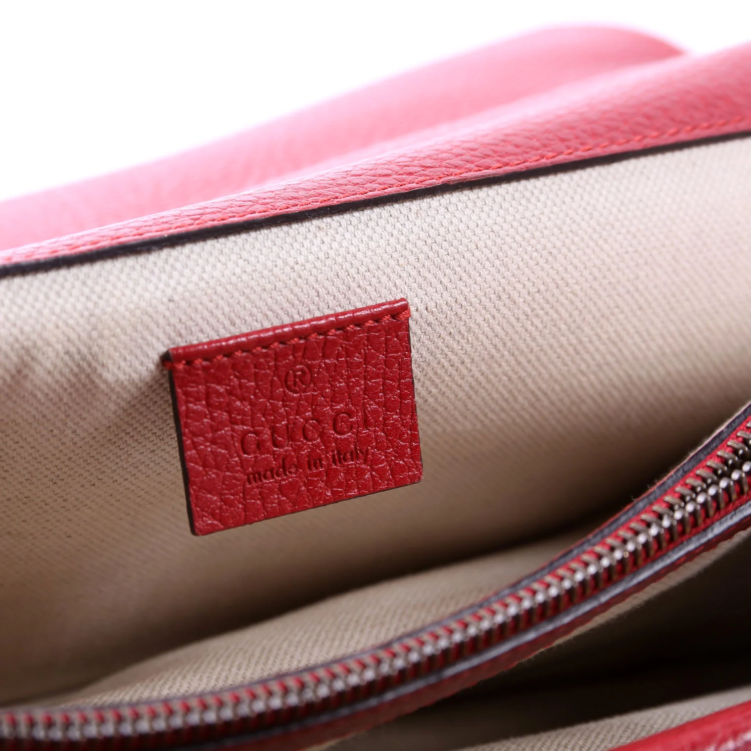 400249 Dionysus Leather Shoulder Small Red - Image 11