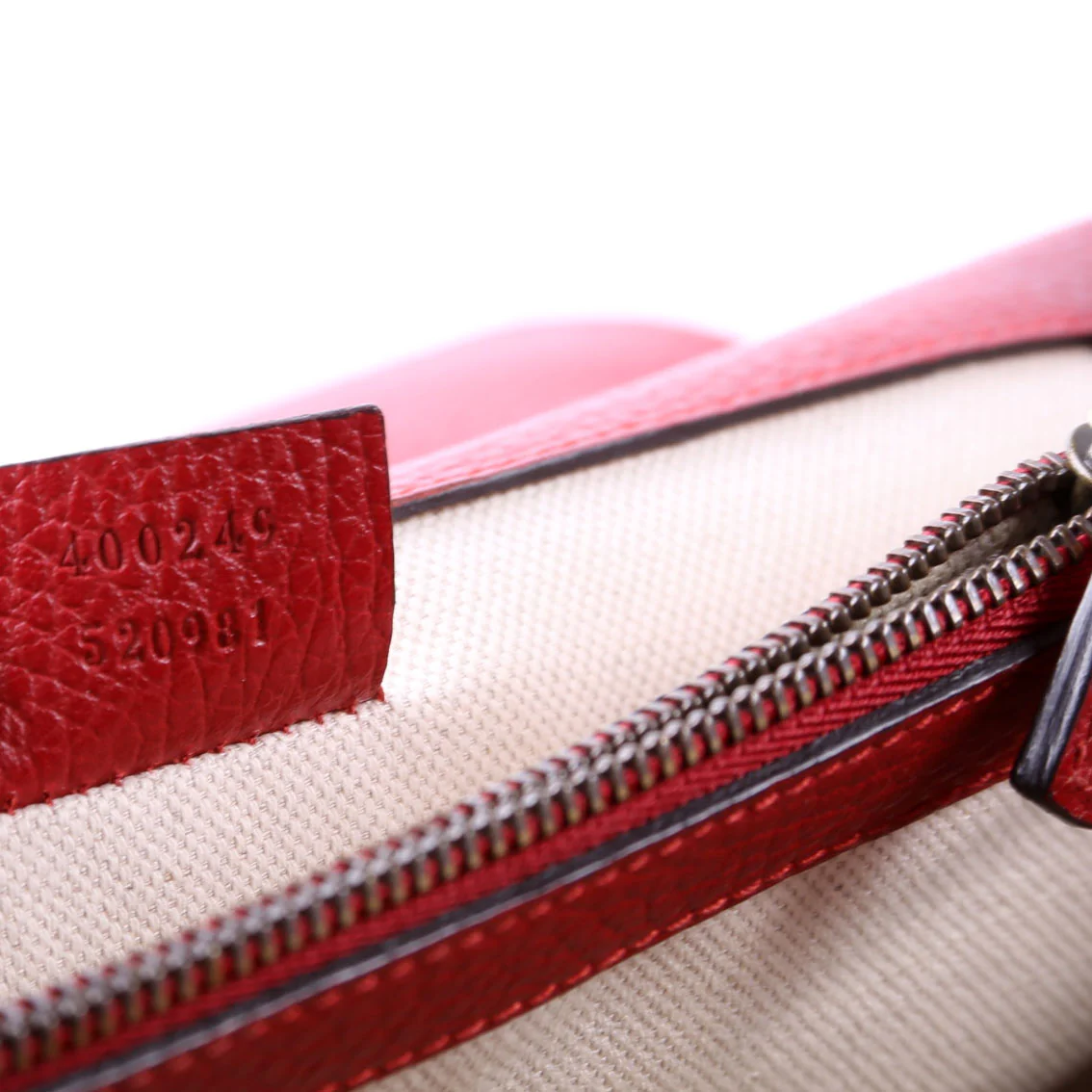 400249 Dionysus Leather Shoulder Small Red - Image 12