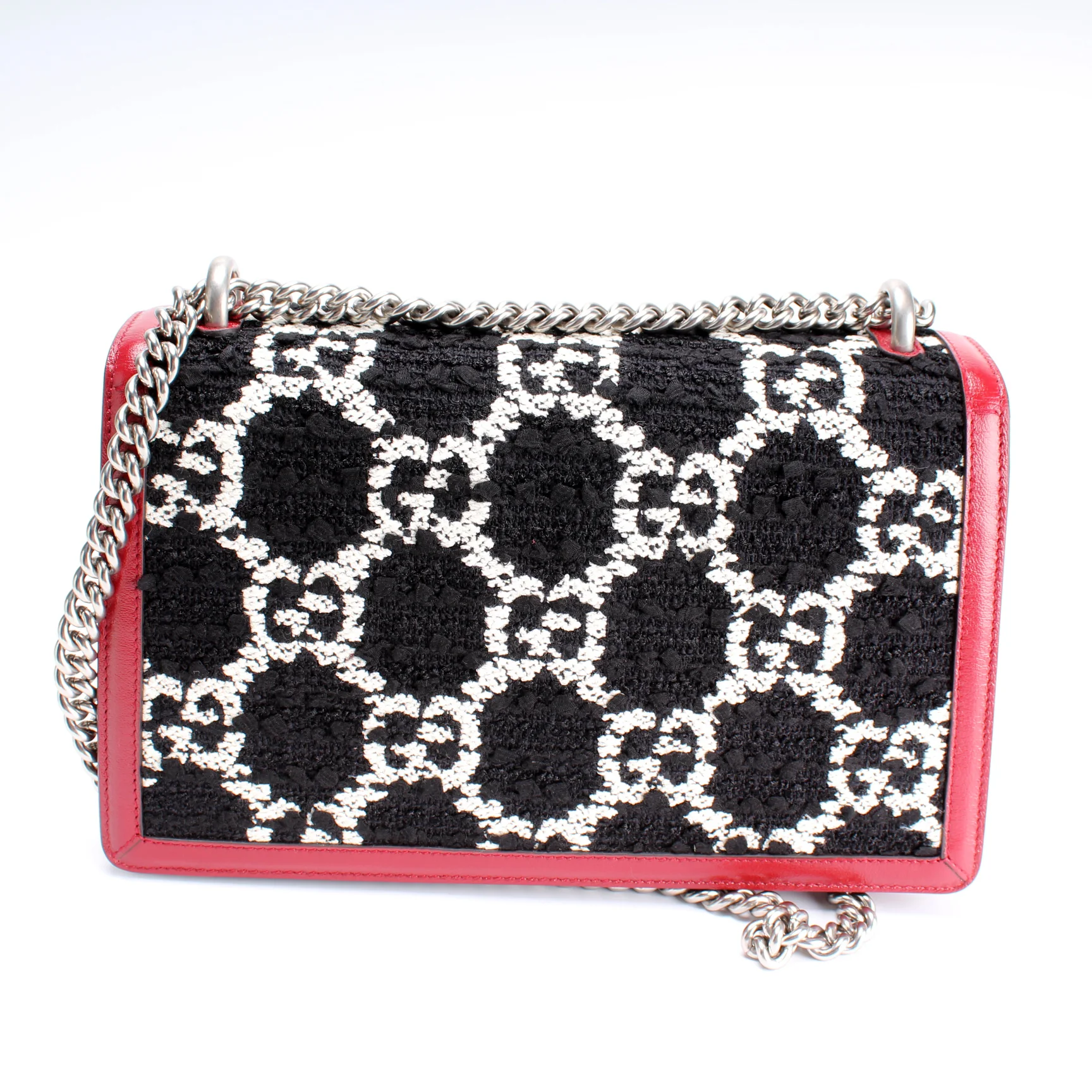 400249 Dionysus Tweed GG Shoulder Small - Image 3