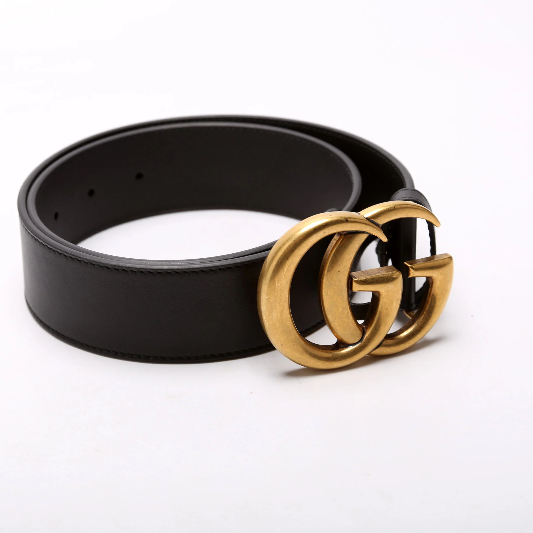 400593 GG Marmont Belt Size 70/28 Black - Image 2