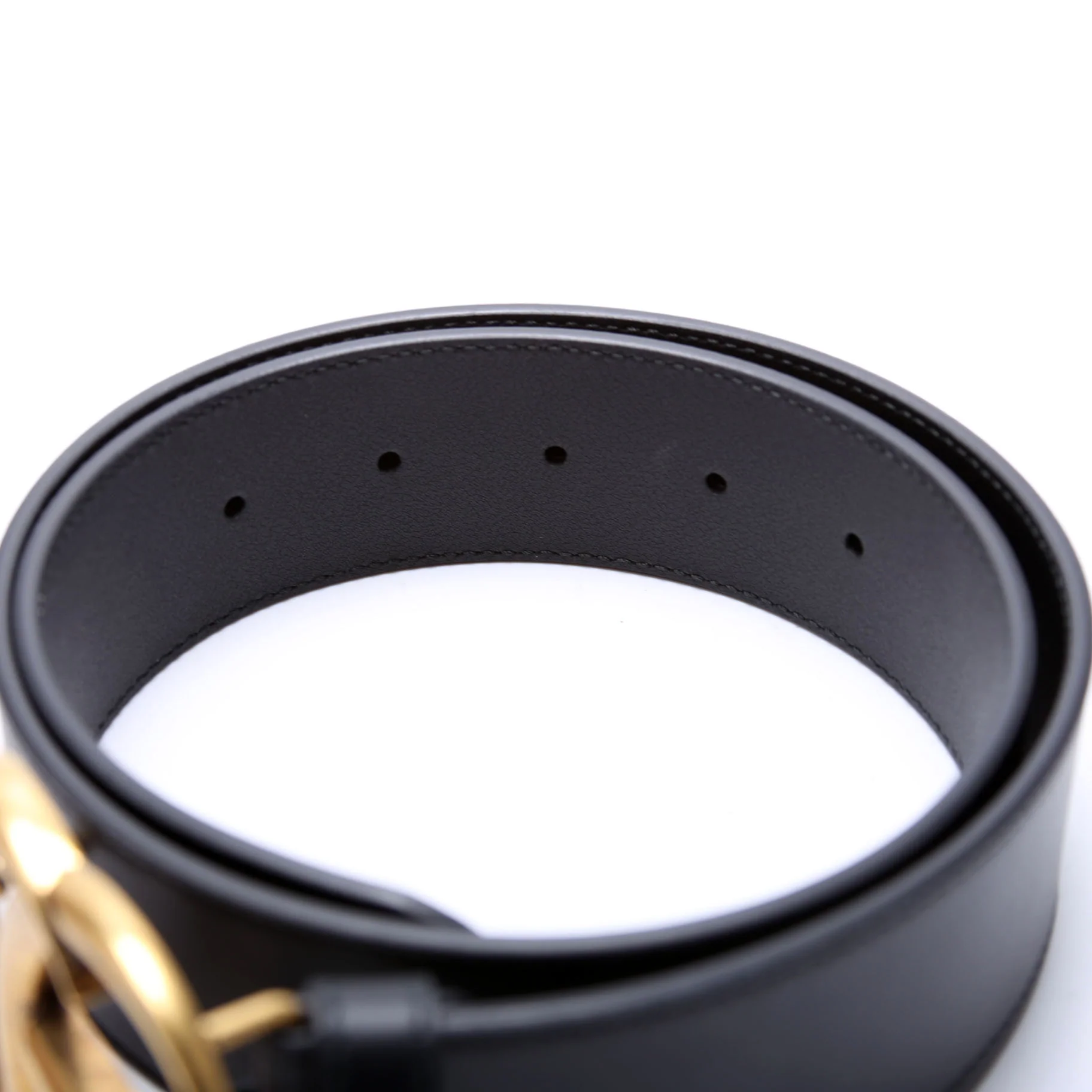 400593 GG Marmont Belt Size 70/28 Black - Image 3