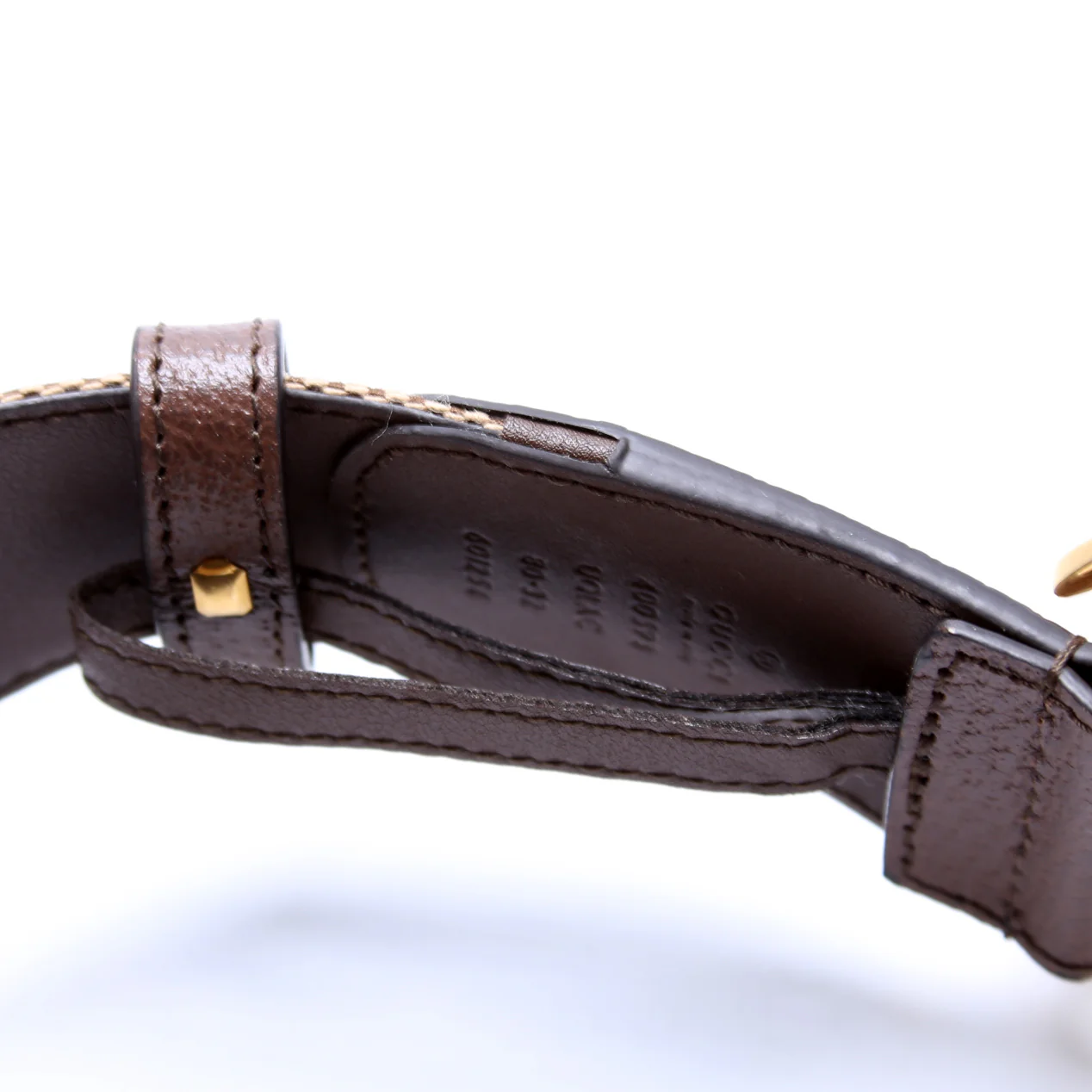 400593 GG Marmont Jumbo GG Wide Belt Size 80/32 - Image 5