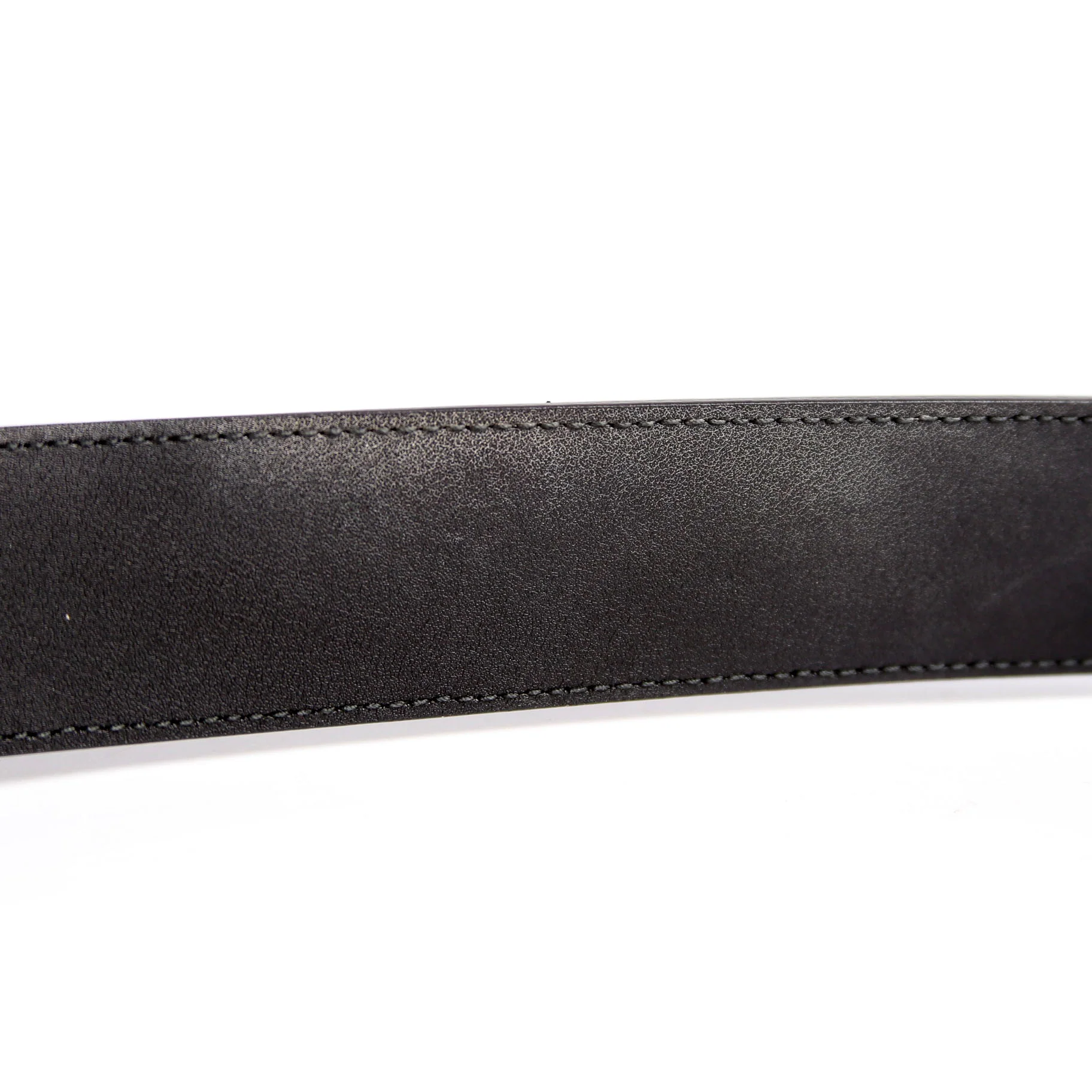 400593 Marmont GG Leather Belt Size 75/30 Black - Image 7