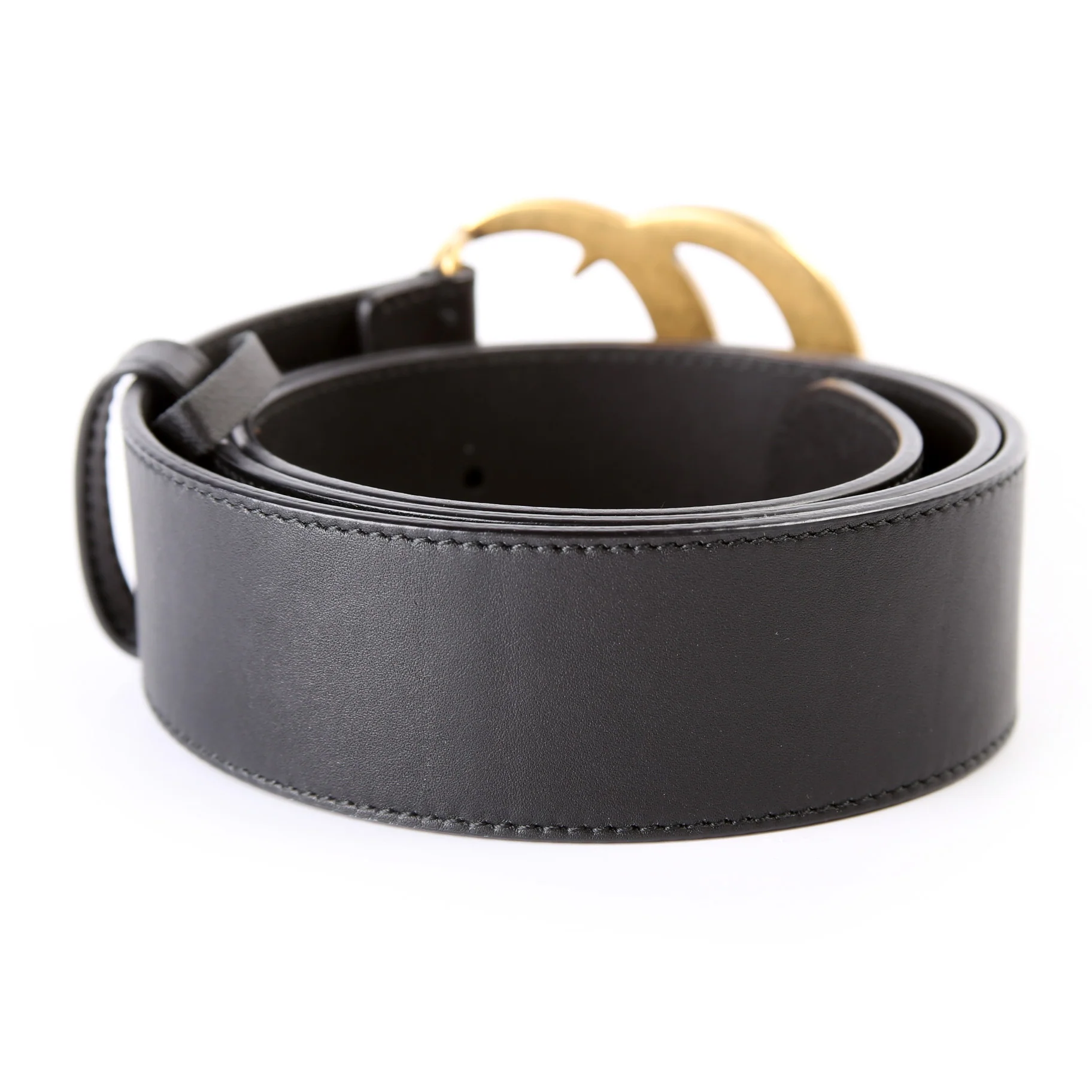 400593 Marmont GG Leather Belt Size 80/32 - Image 2