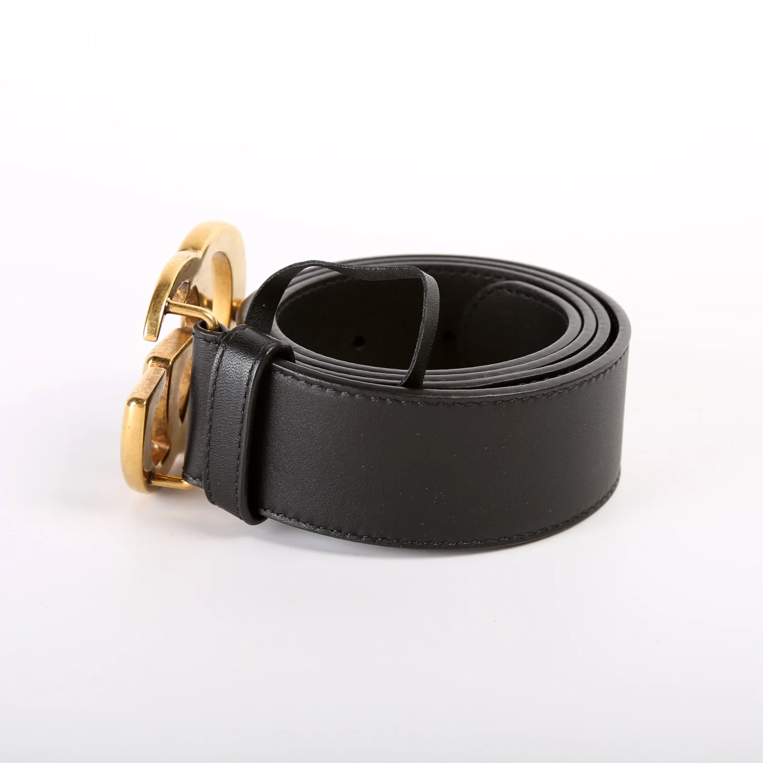 400593 Marmont GG Leather Belt Size 80/32 - Image 4