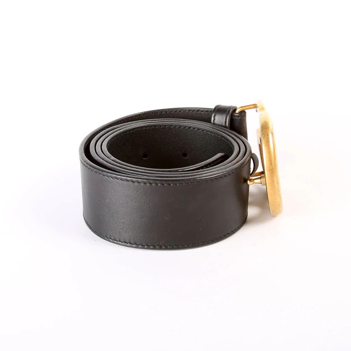 400593 Marmont GG Leather Belt Size 85/34 - Image 4