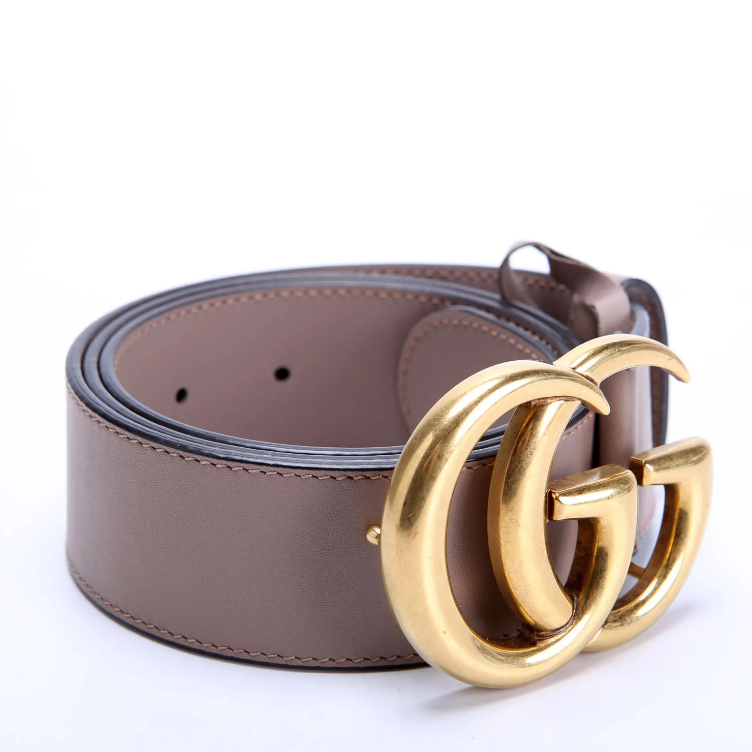 400593 Marmont GG Leather Belt Size 85/34 - Image 2