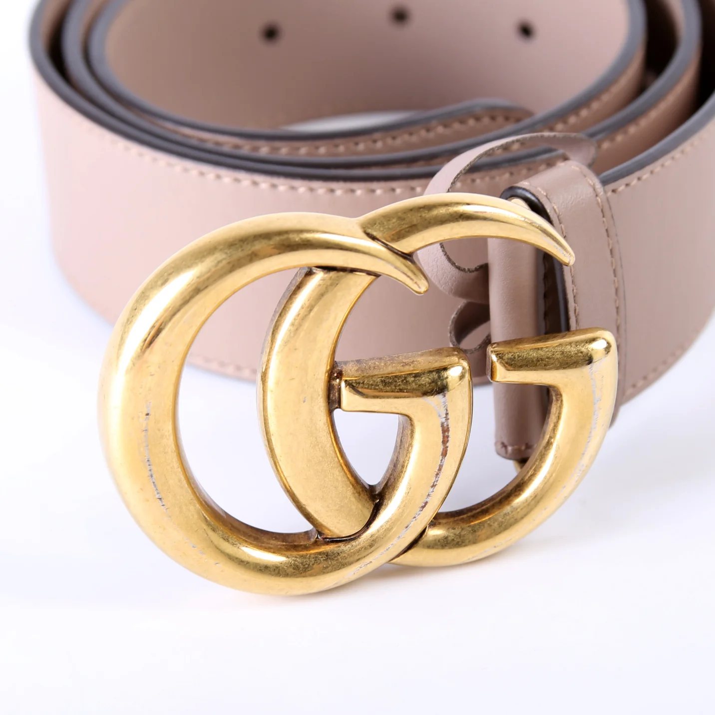 400593 Marmont GG Leather Belt Size 85/34 - Image 6