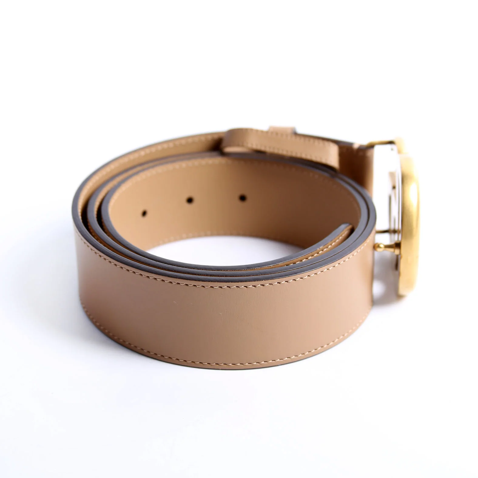 400593 Marmont GG Leather Belt Size 90/36 Brown - Image 4