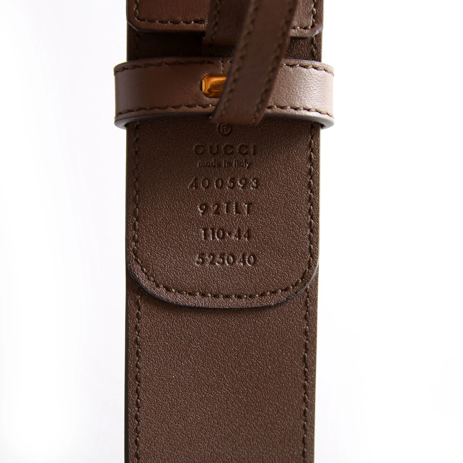 400593 Marmont GG Supreme Belt Size 110/44 Brown - Image 5