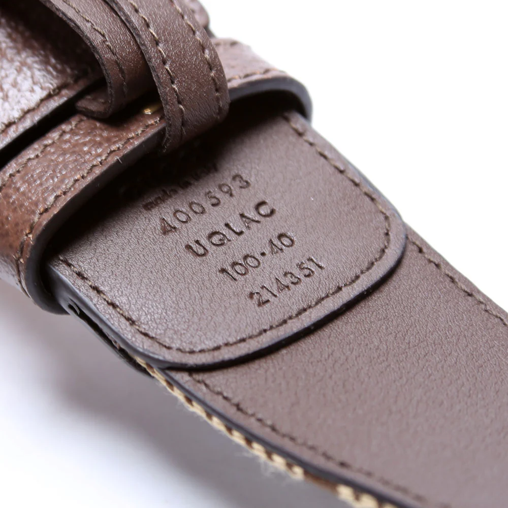400593 Marmont Jumbo GG Belt Size 100/40 Brown - Image 4