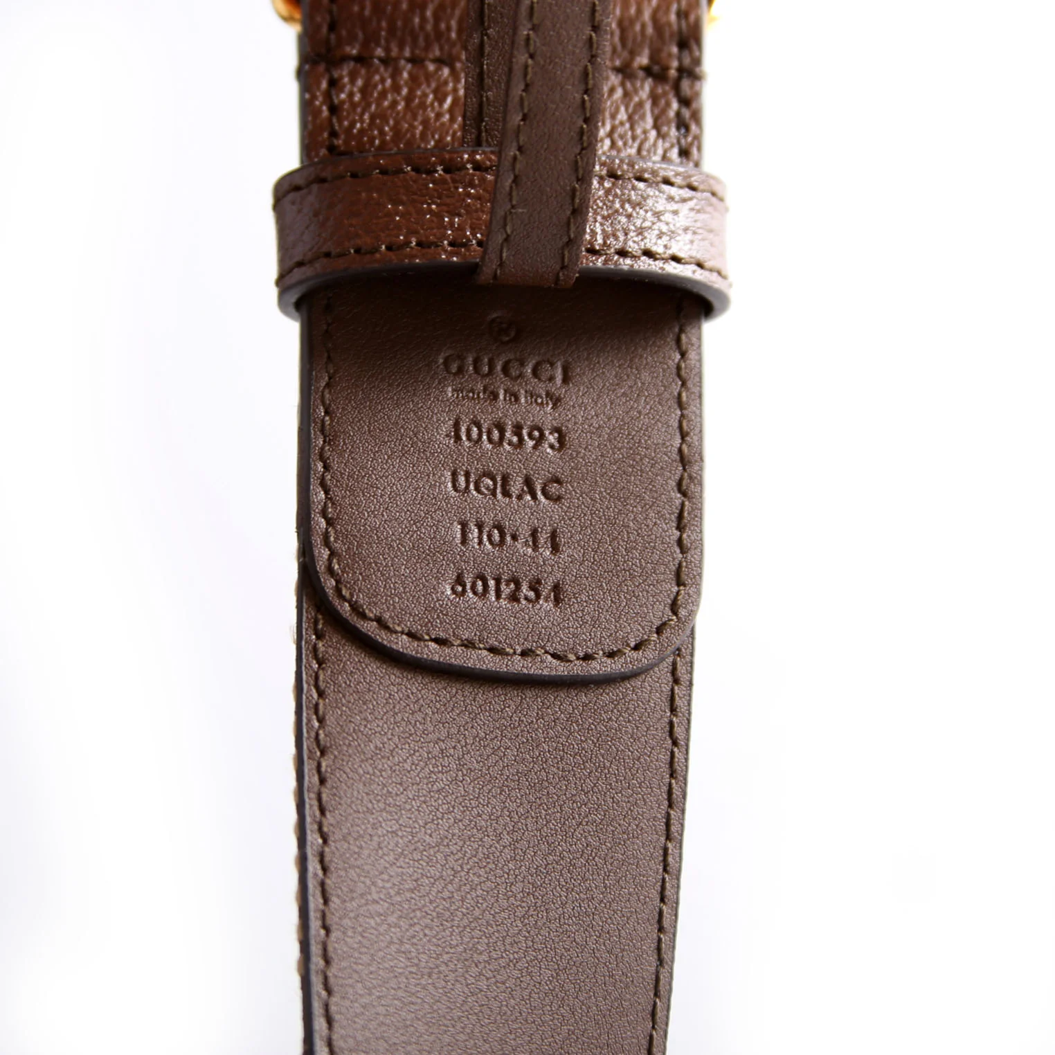 400593 Marmont Jumbo GG Belt Size 110/44 Brown - Image 5