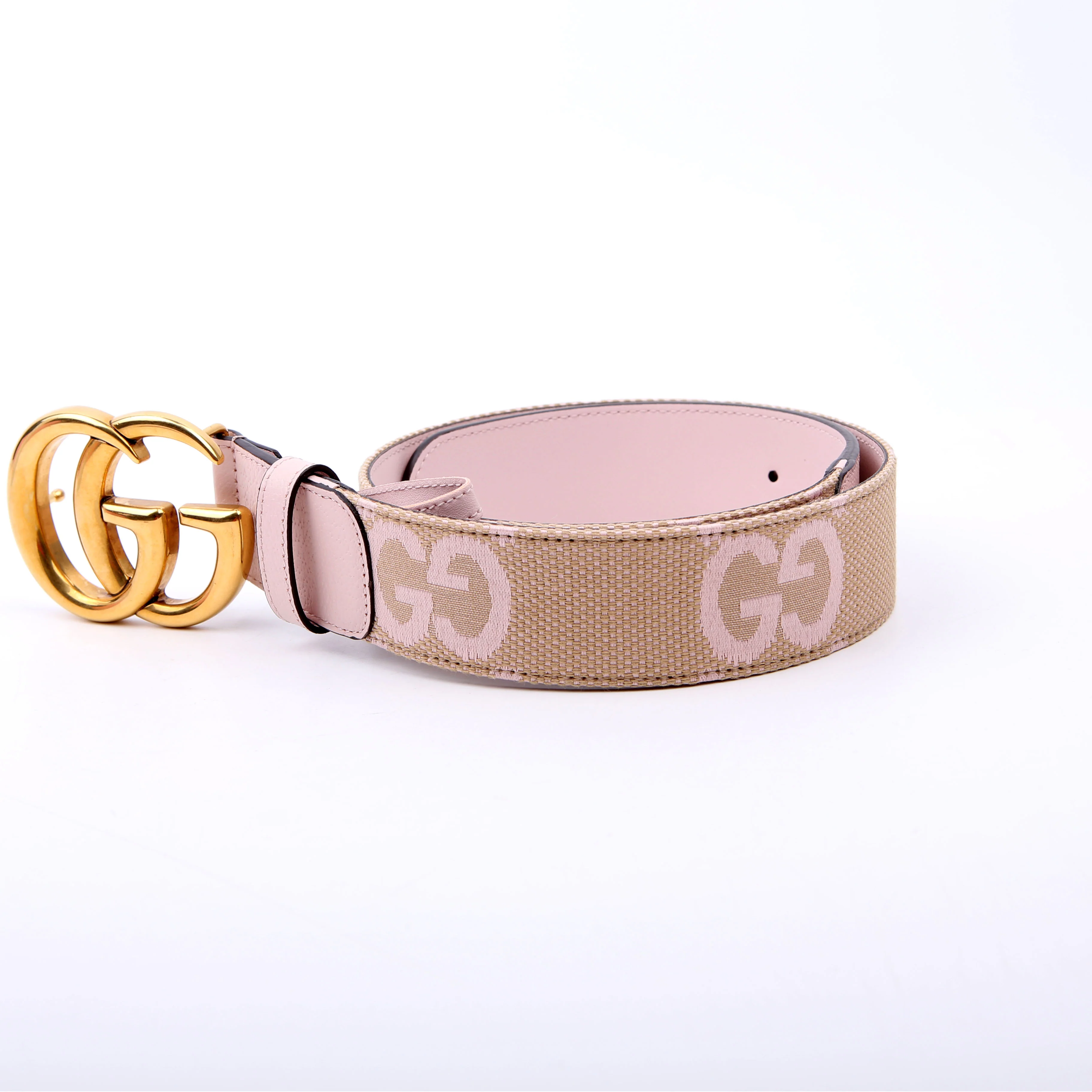 400593 Marmont Jumbo GG Belt Size 75/30 Pink - Image 2