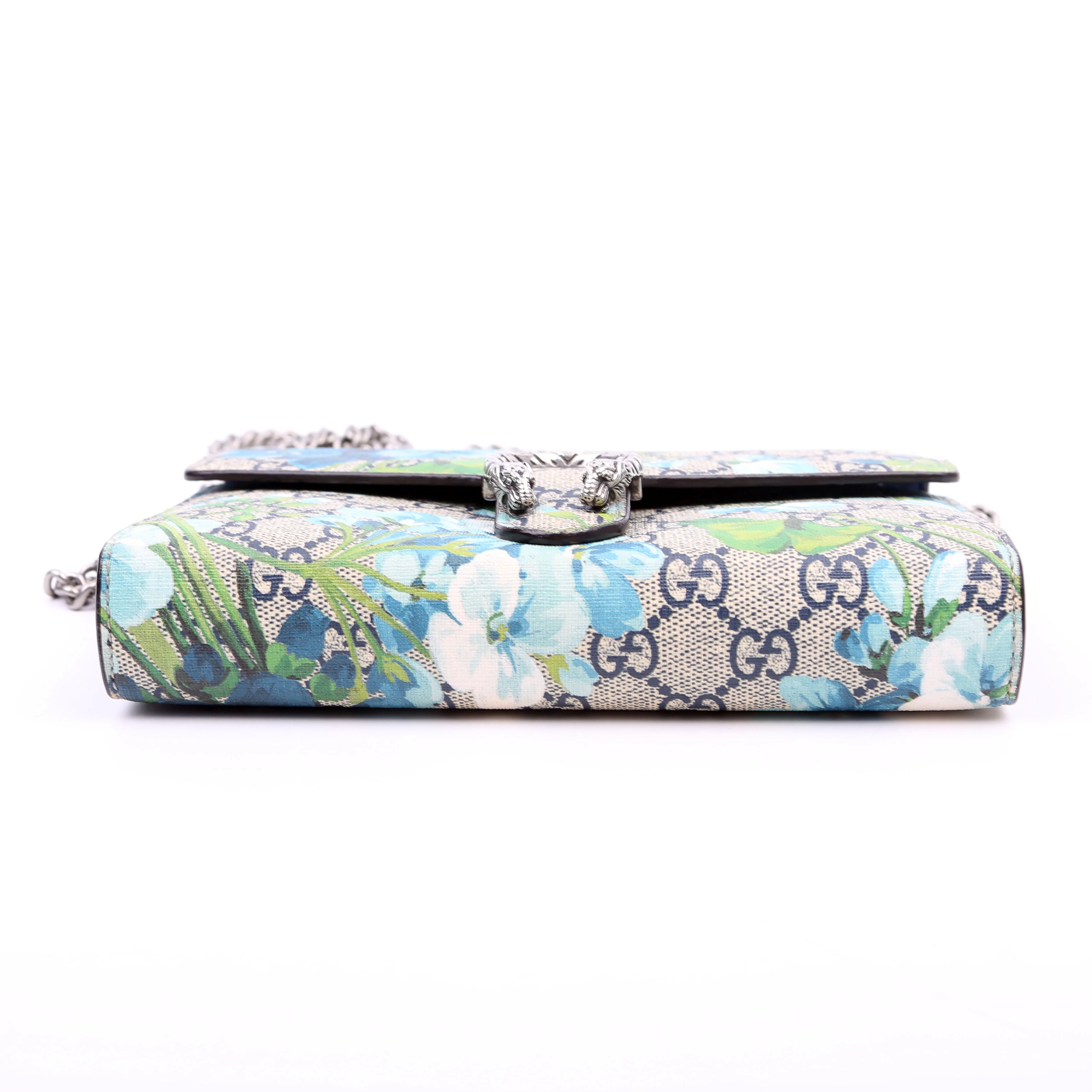 401231 Dionysus GG Blooms Mini Wallet Blue - Image 5