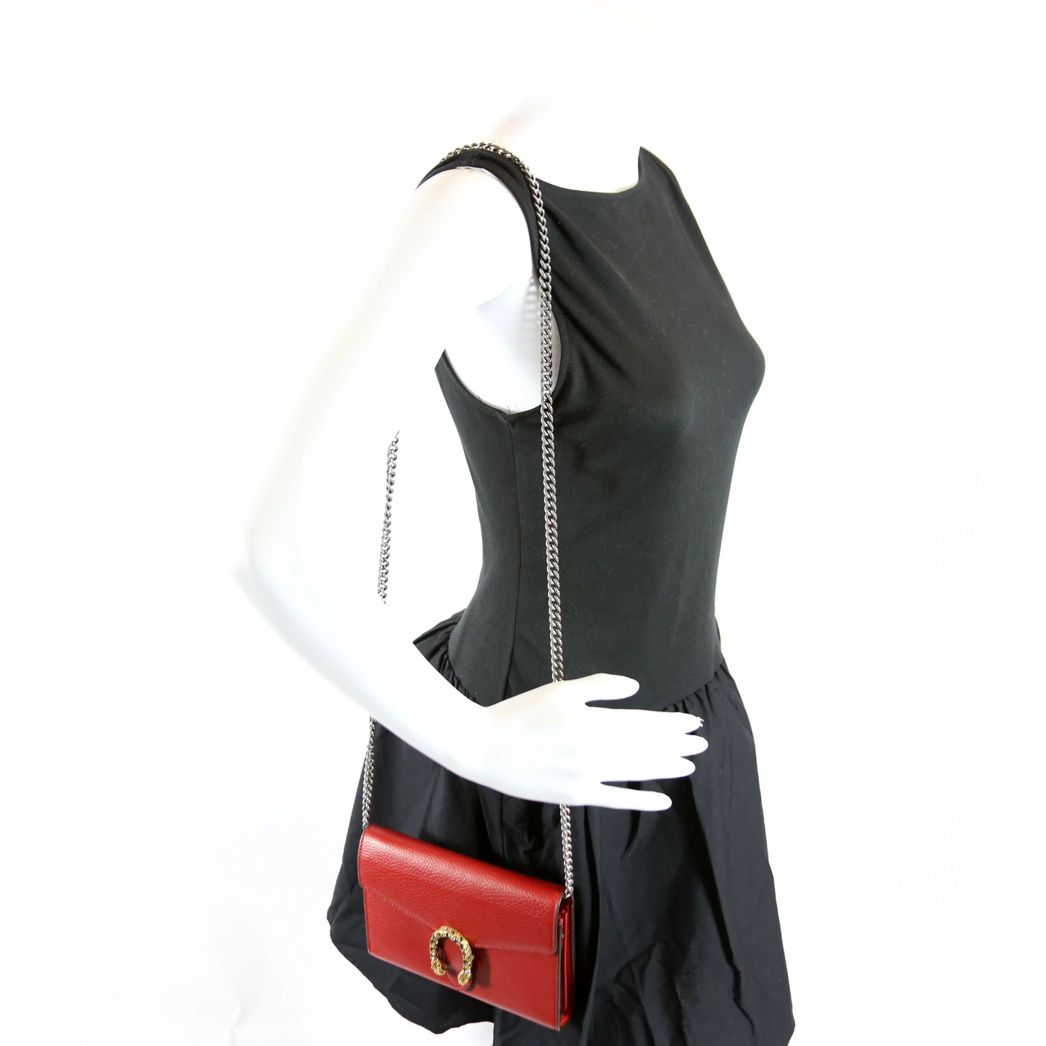 401231 Dionysus Mini Wallet Red - Image 11