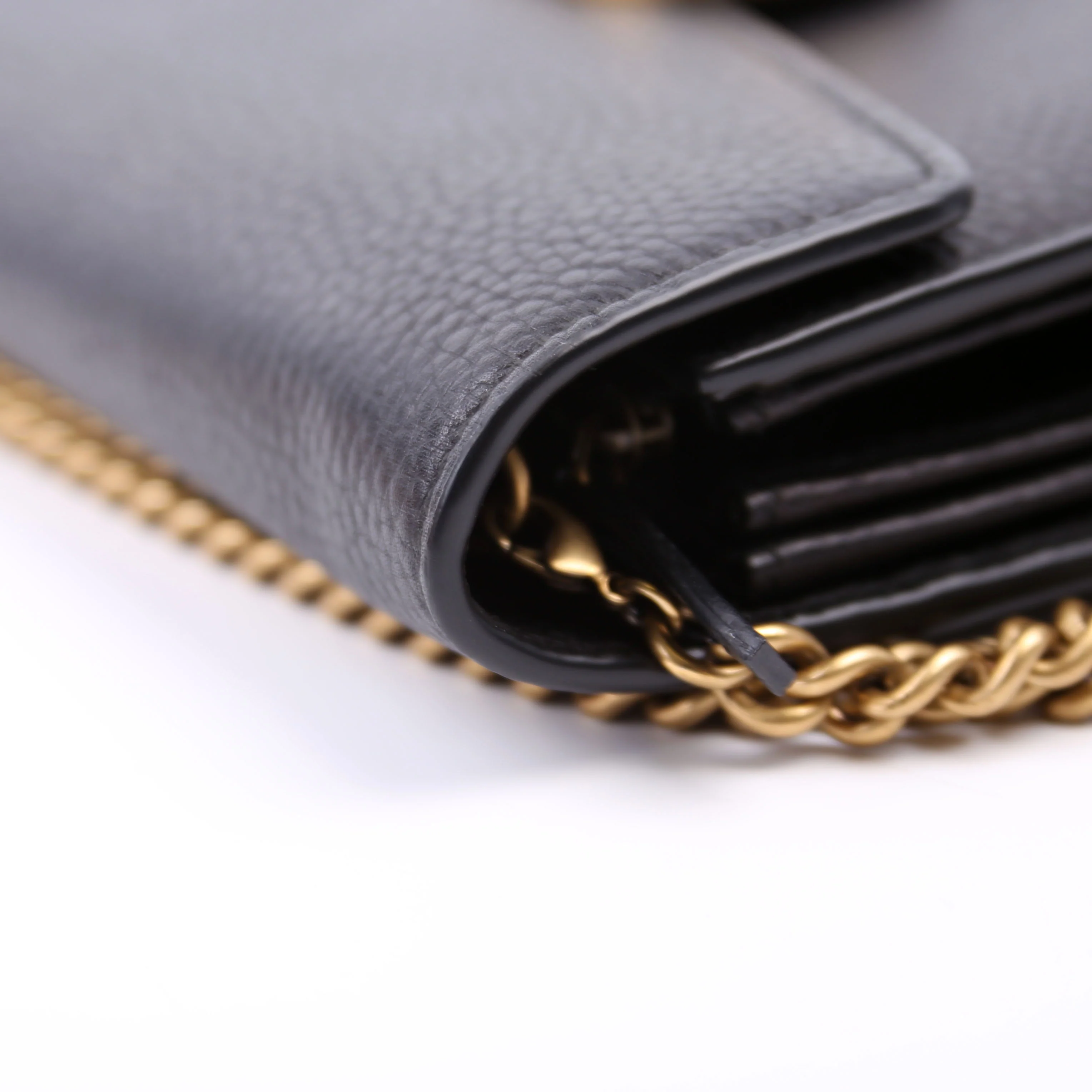 401232 Marmont Chain Wallet Black - Image 10