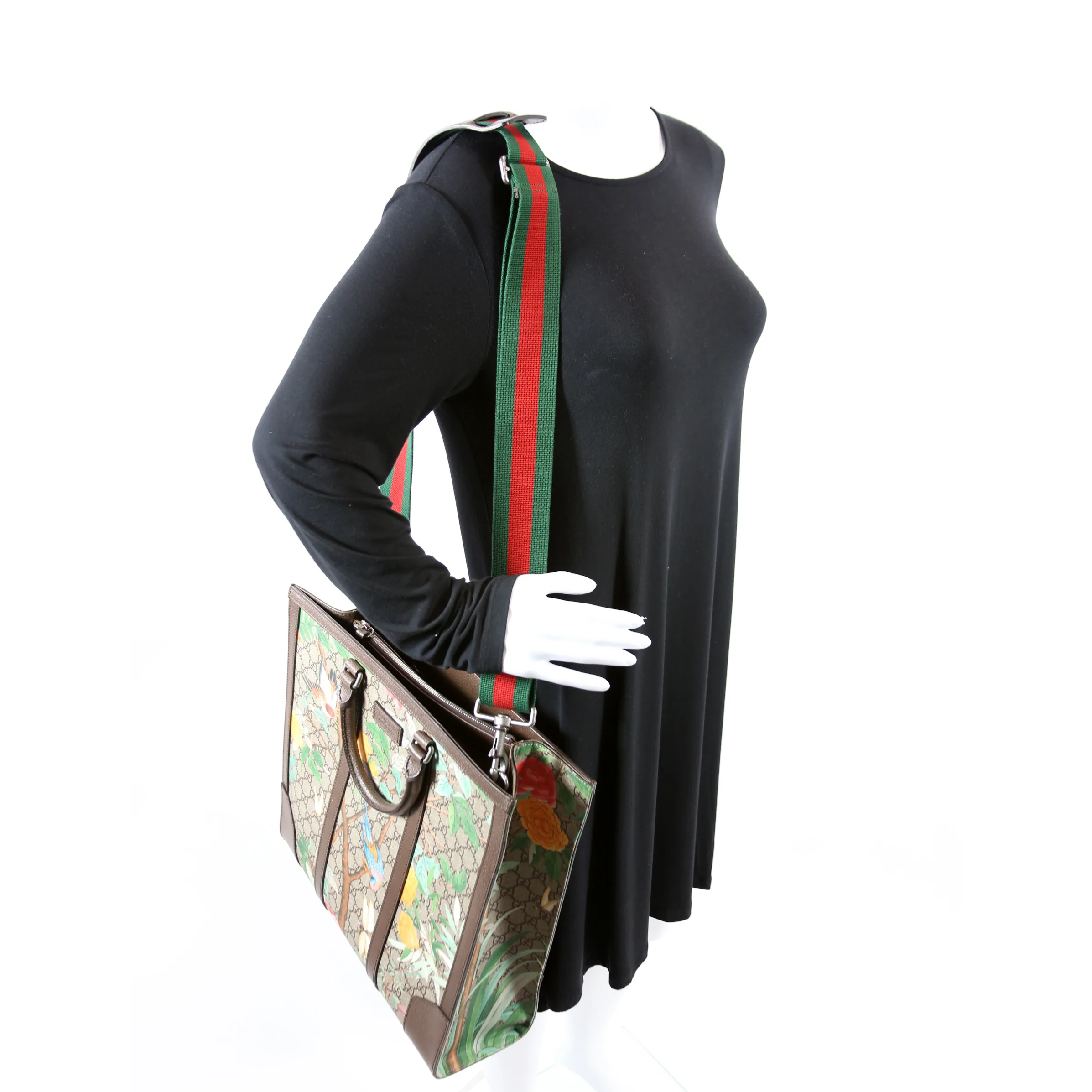 406387 GG Supreme Tian Vertical Tote - Image 12