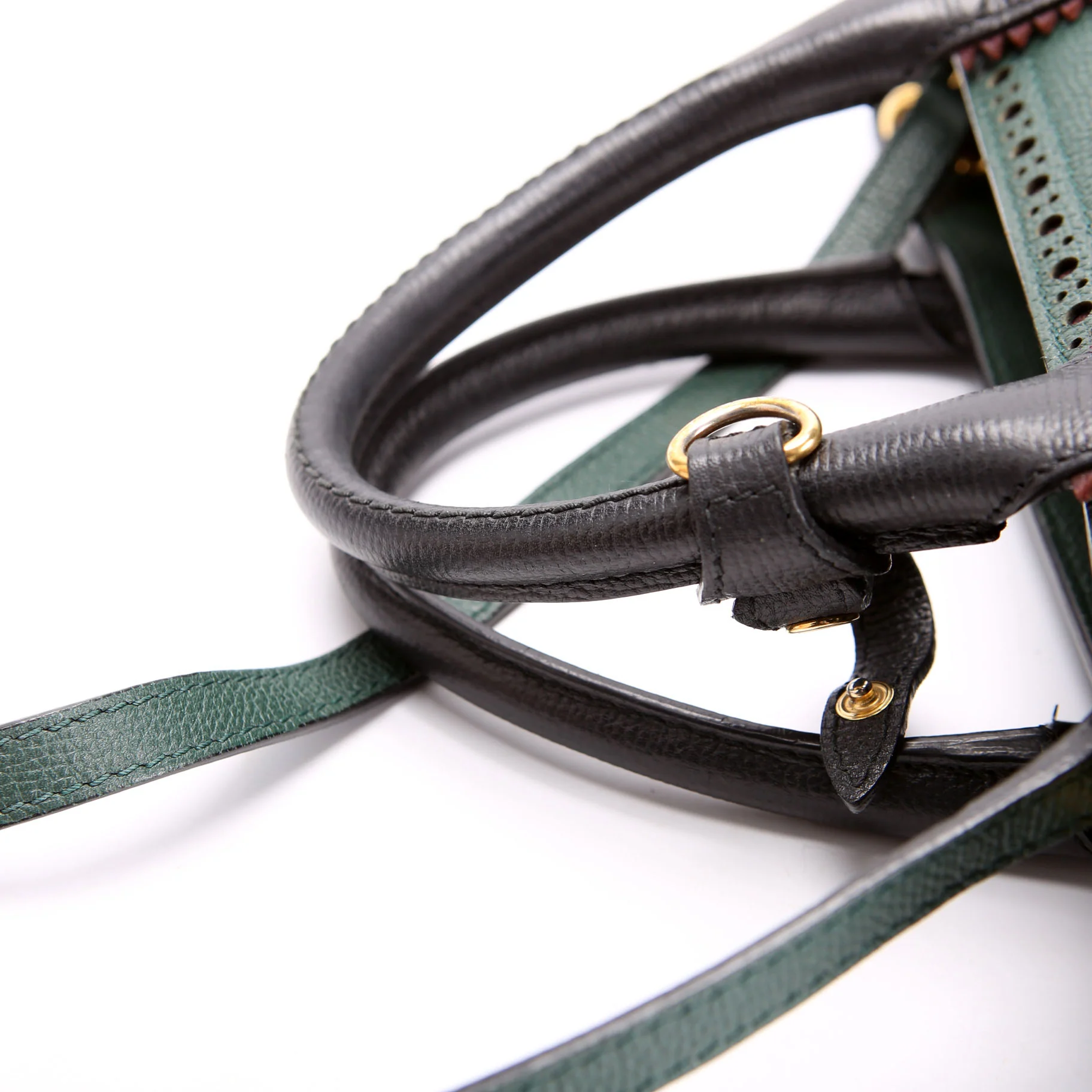 4067302 Banner Tote Medium Green Brogue - Image 11