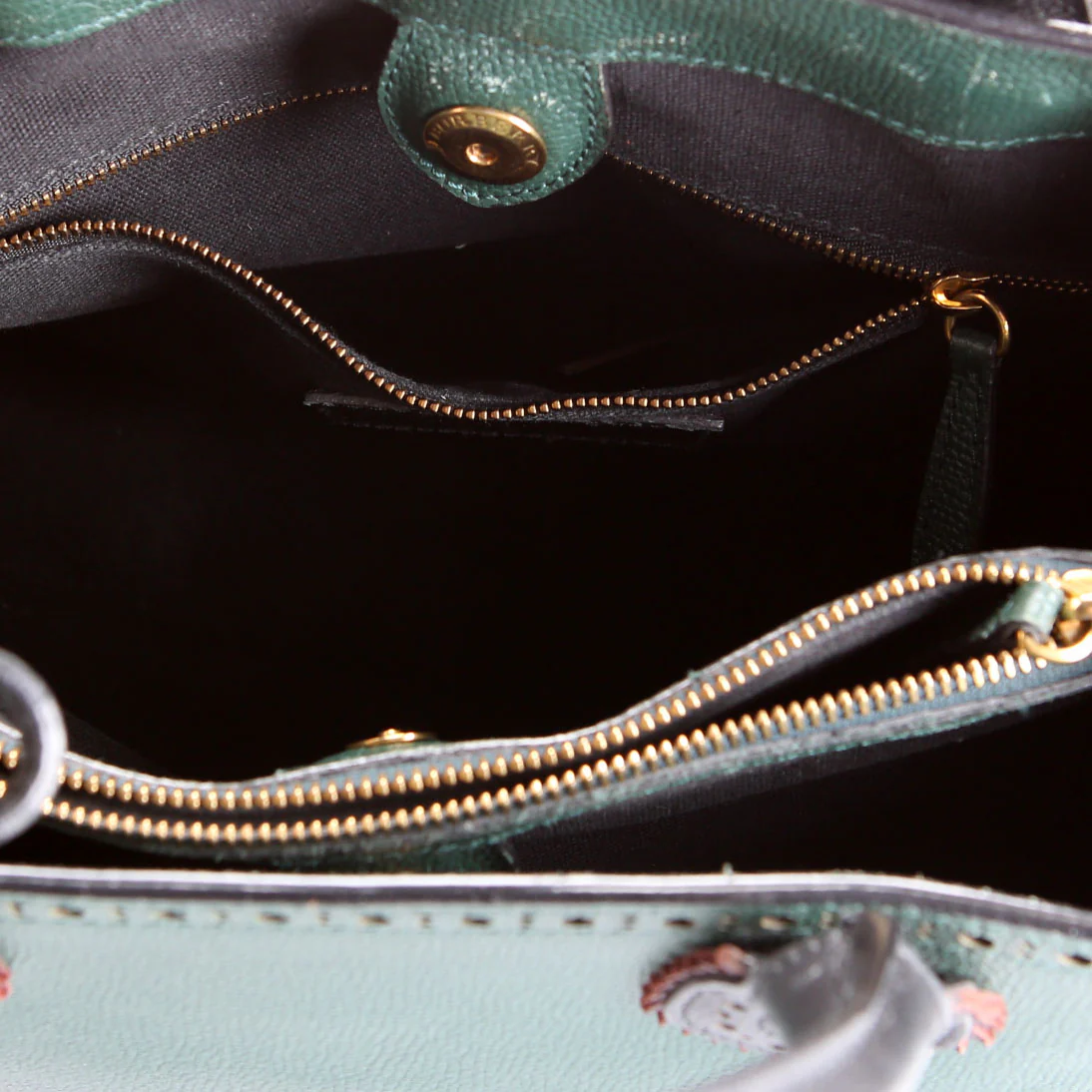 4067302 Banner Tote Medium Green Brogue - Image 12