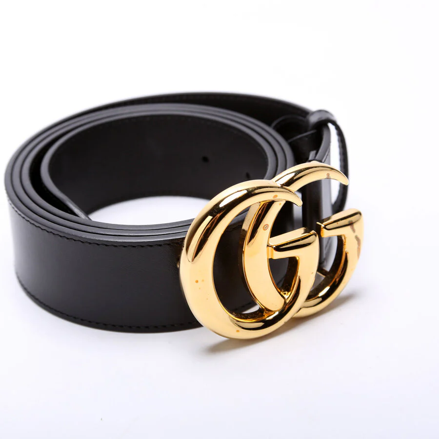 406831 GG Marmont Belt Size 110/44 Black - Image 2