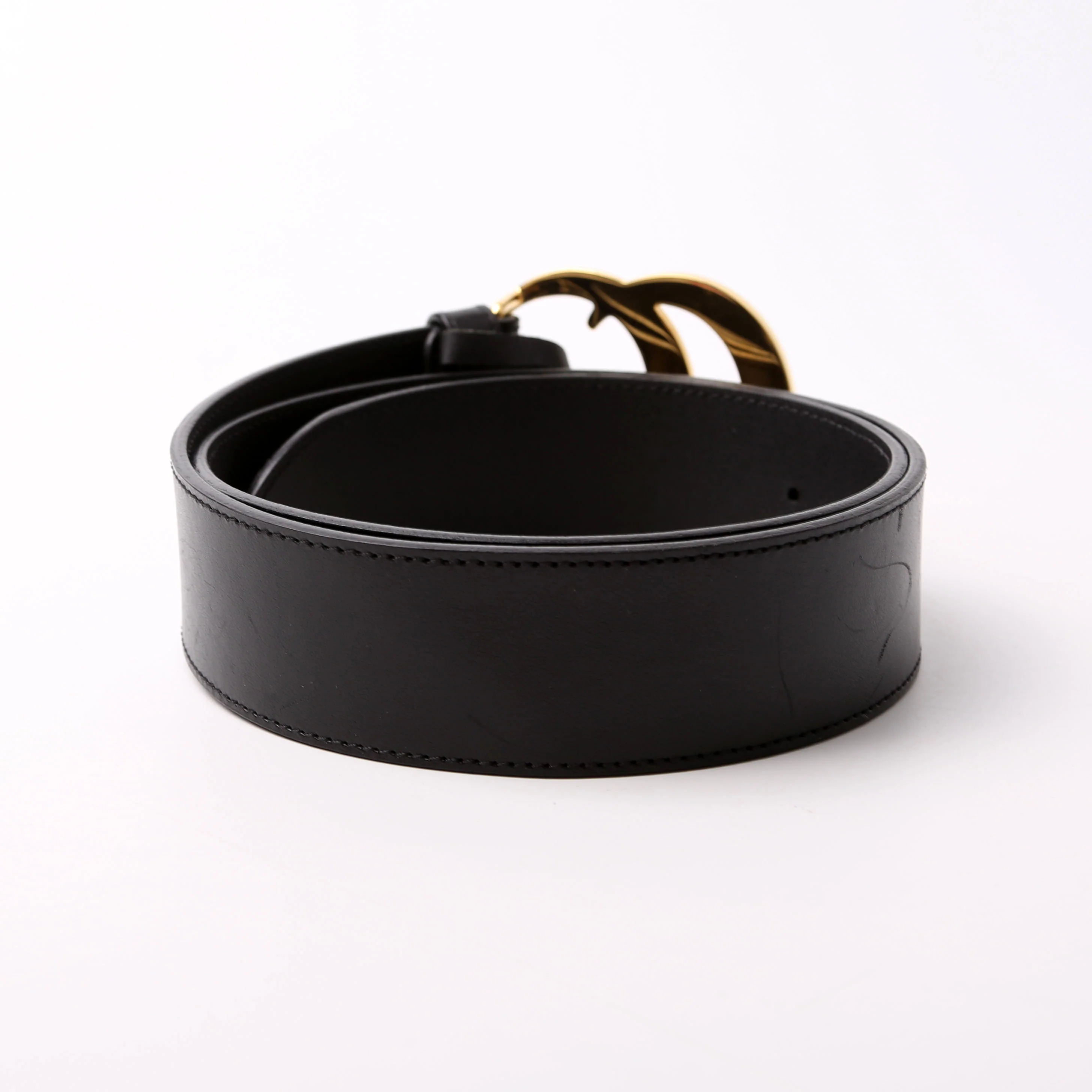 406831 GG Marmont Belt Size 80/32 Black - Image 3