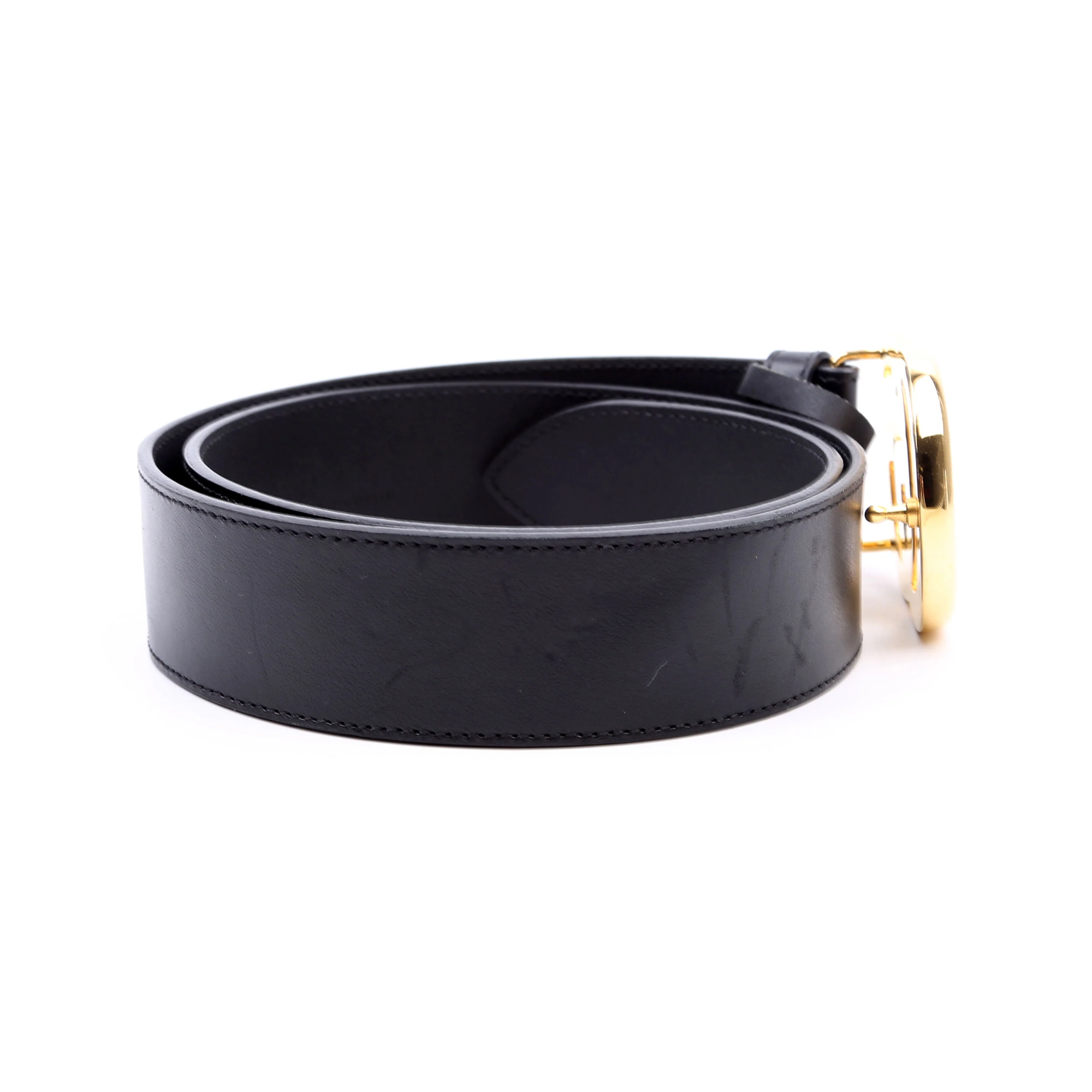 406831 GG Marmont Belt Size 80/32 Black - Image 4