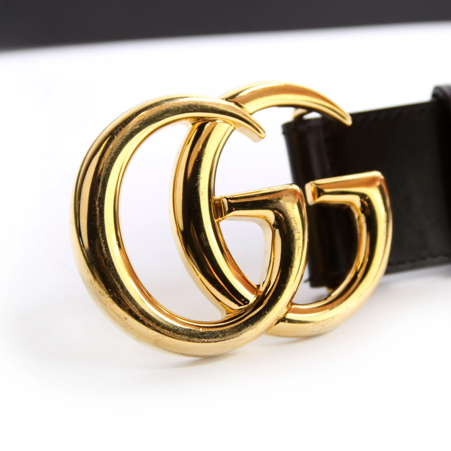 406831 GG Marmont Belt Size 85/34 Black - Image 7
