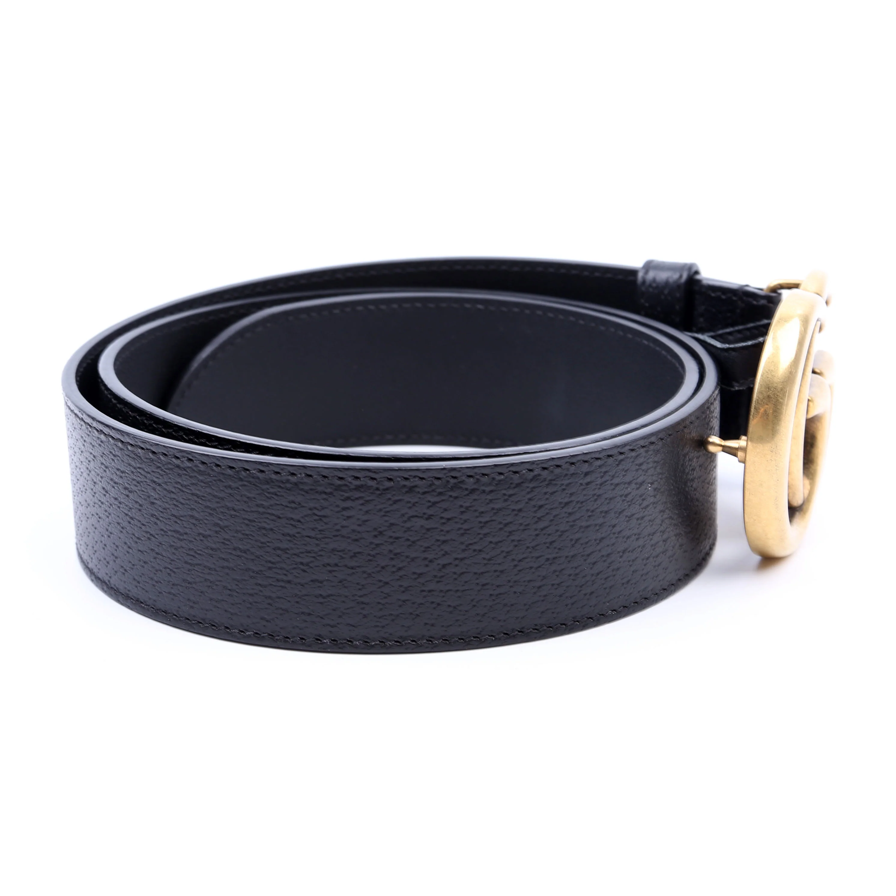 406831 GG Marmont Belt Size 85/34 Black - Image 4