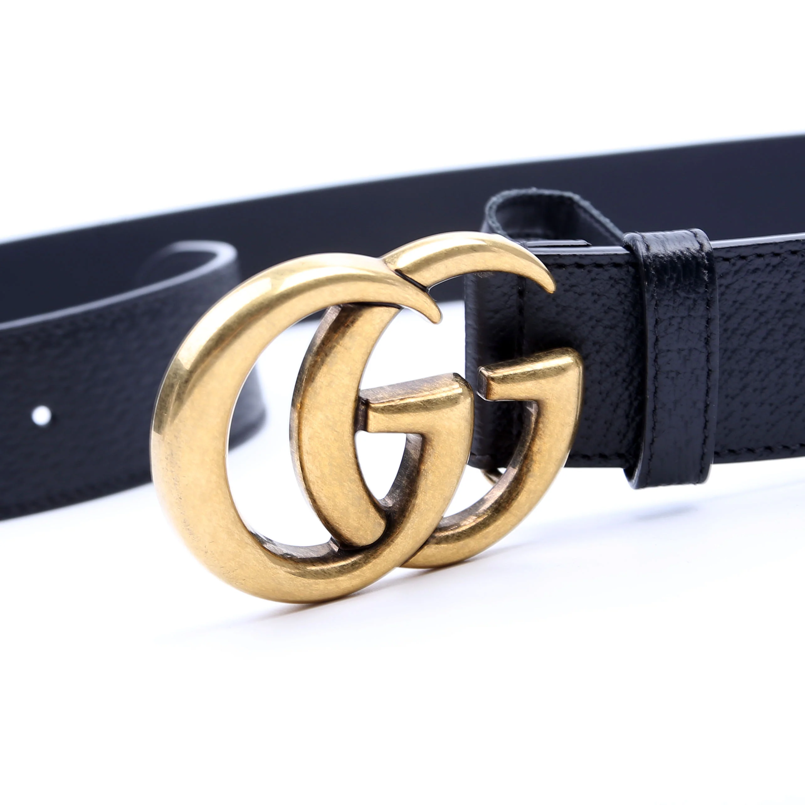 406831 GG Marmont Belt Size 85/34 Black - Image 6