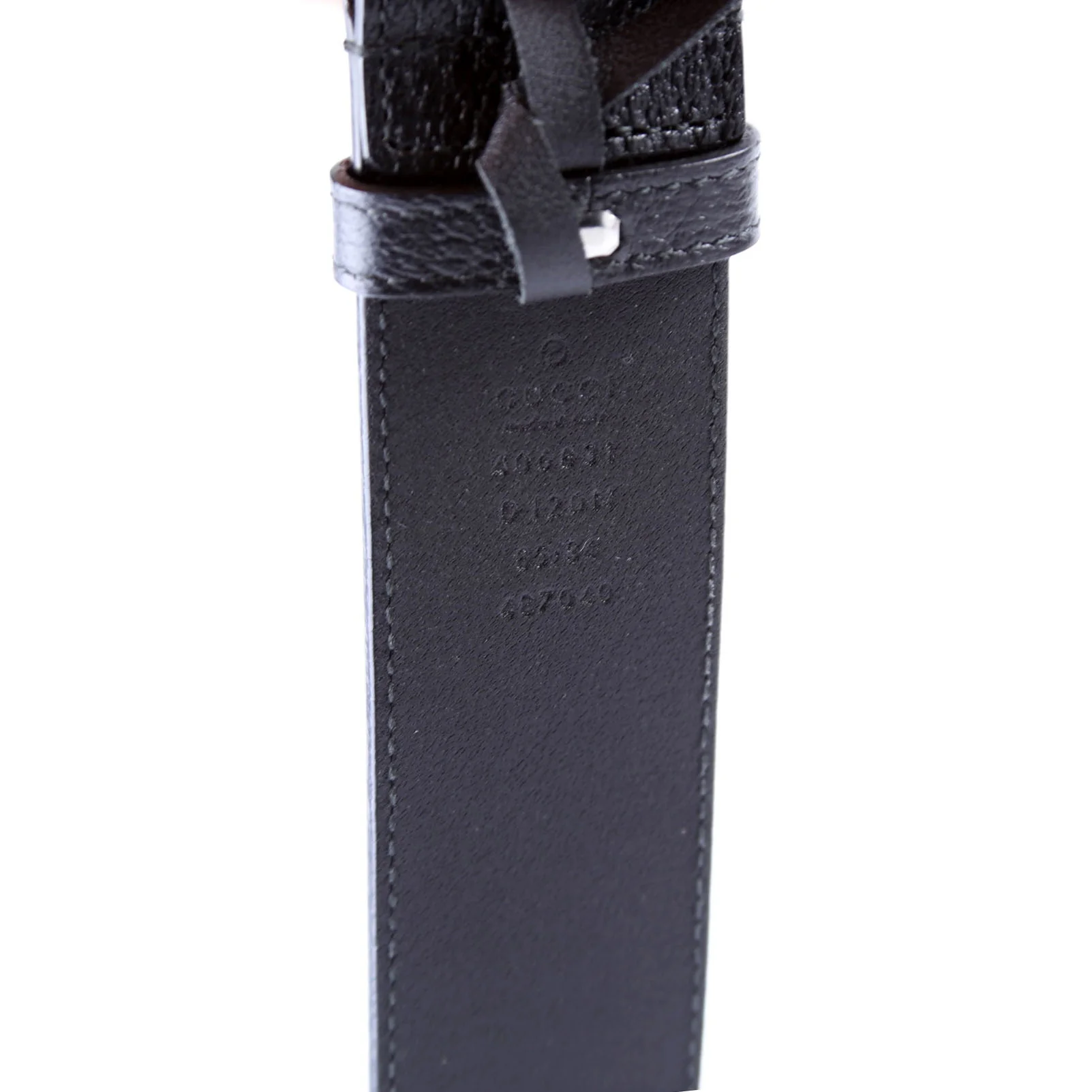 406831 GG Marmont Belt Size 85/34 Black - Image 5